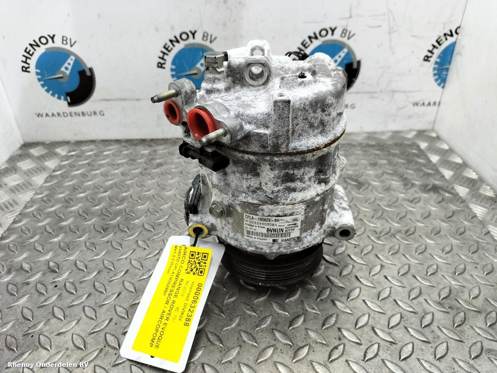 View Auto part Compressor LAND ROVER RANGE ROVER EVOQUE 2019