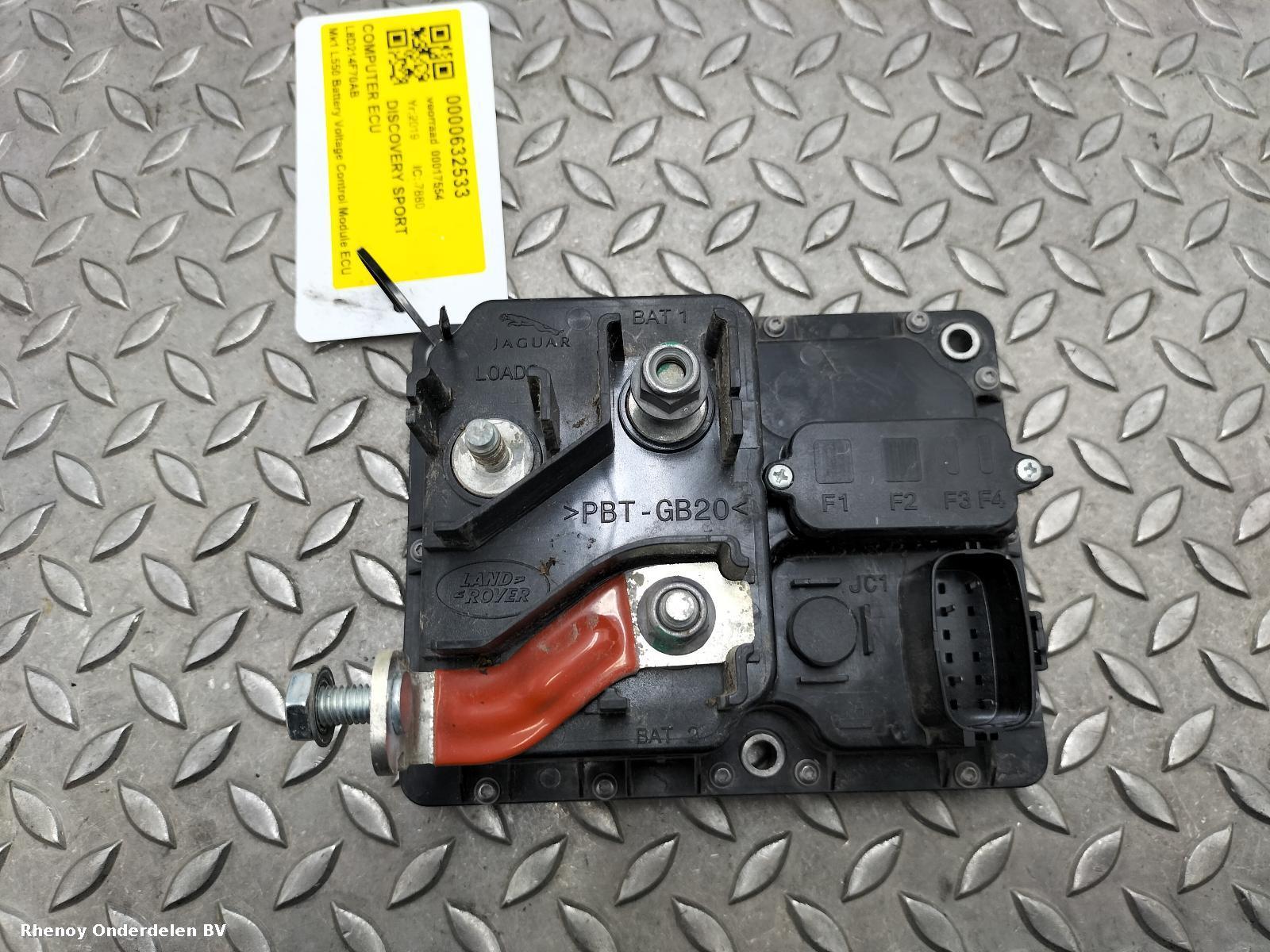 View Auto part COMPUTER ECU LAND ROVER DISCOVERY SPORT 2019