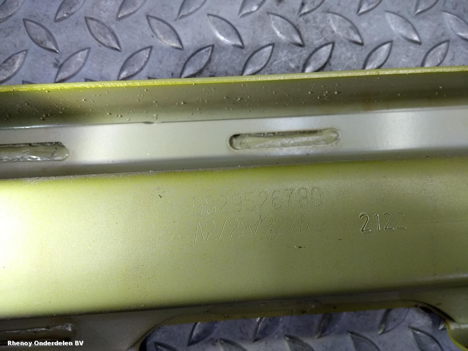 2022 PEUGEOT 208 BUMPERBALK ACHTER View Auto part BUMPERBALK ACHTER PEUGEOT 208 2022