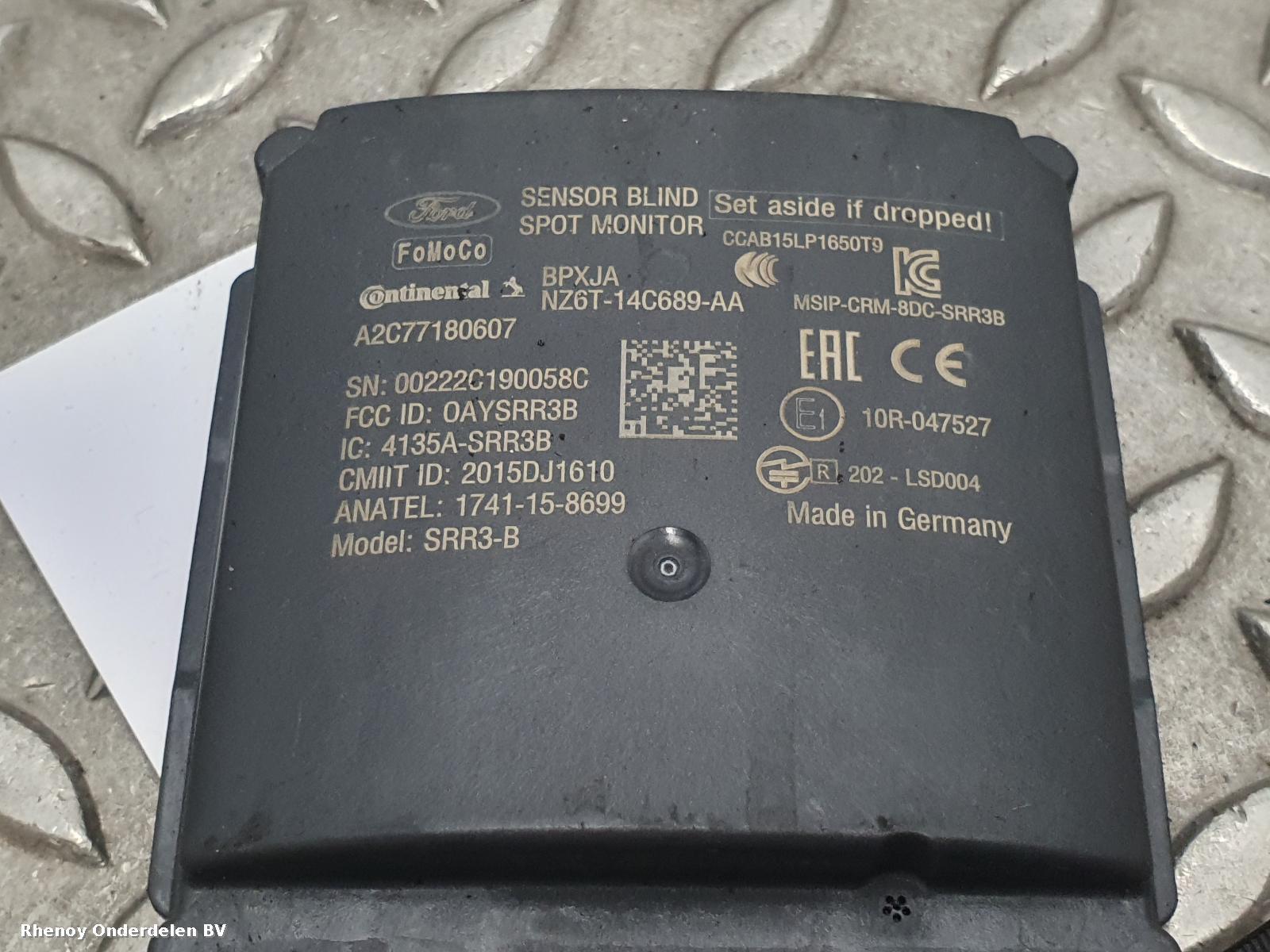 2023 FORD PUMA SENSOR RADAR View Auto part SENSOR RADAR FORD PUMA 2023