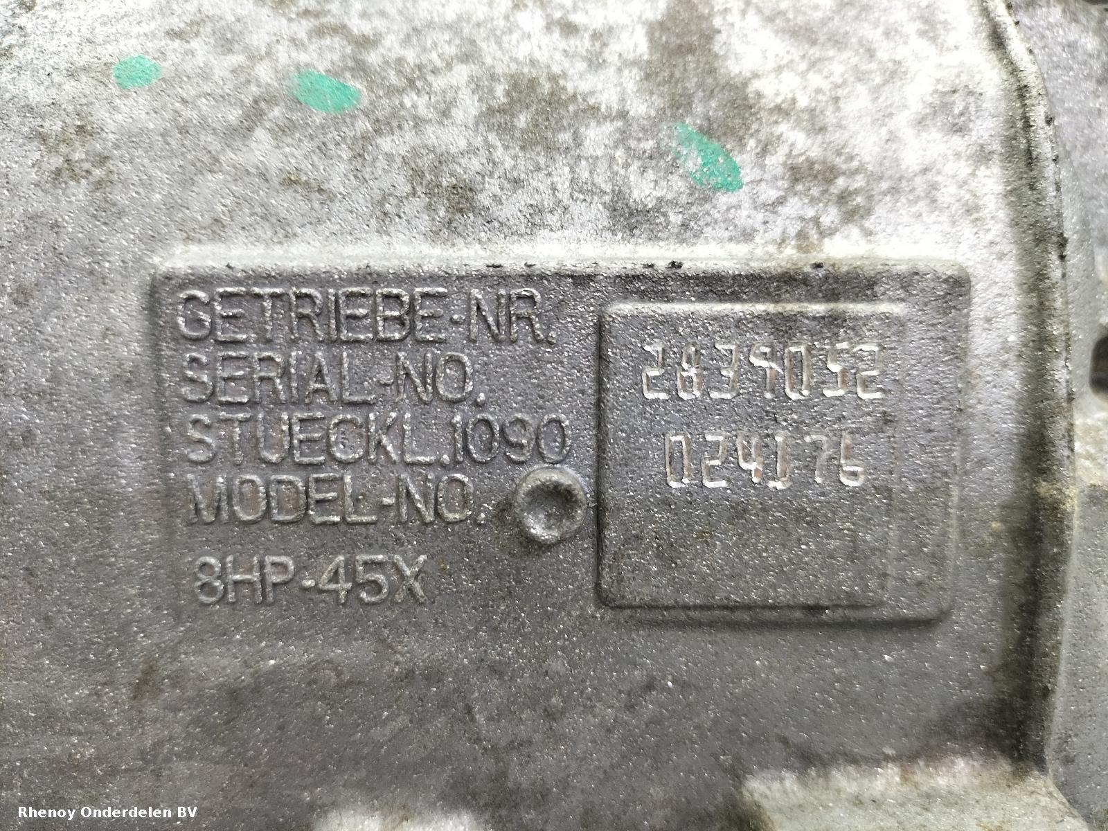 2019 LAND ROVER DISCOVERY Gearbox View Auto part Gearbox LAND ROVER DISCOVERY 2019