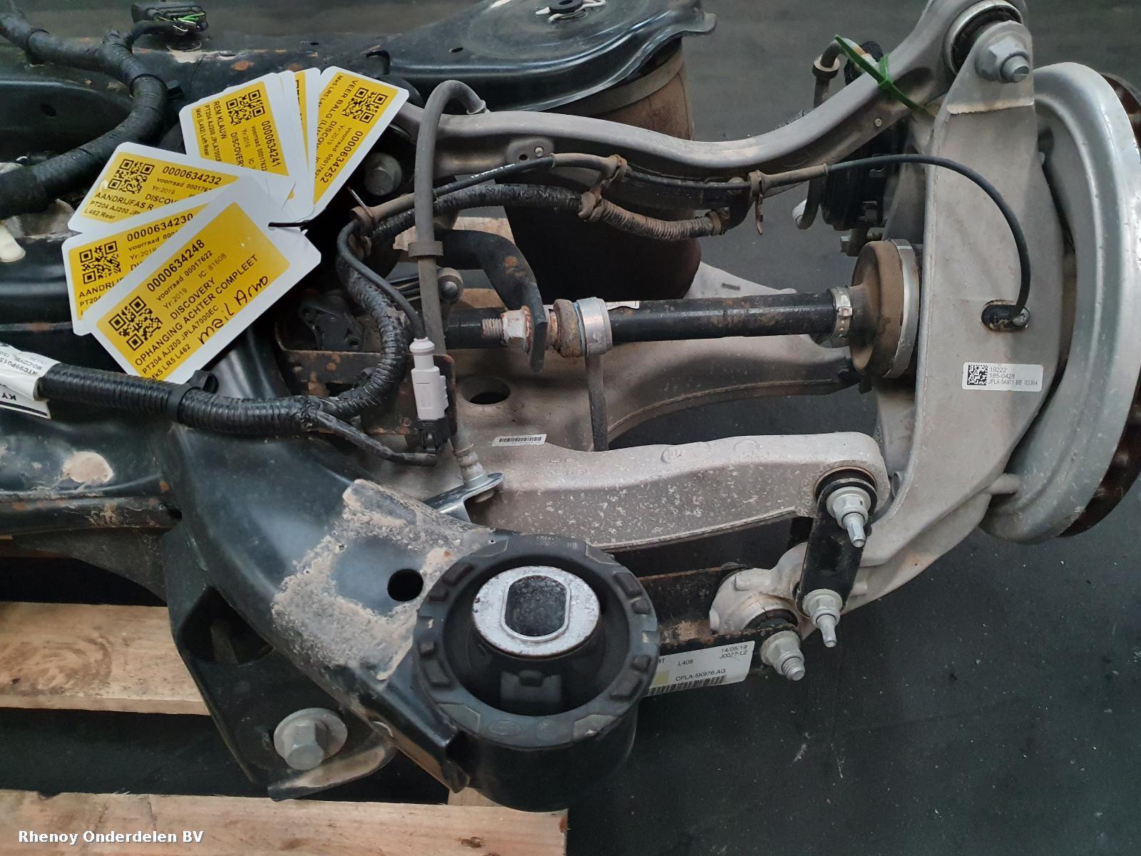 2019 LAND ROVER DISCOVERY OPHANGING ACHTER COMPLEET View Auto part OPHANGING ACHTER COMPLEET LAND ROVER DISCOVERY 2019
