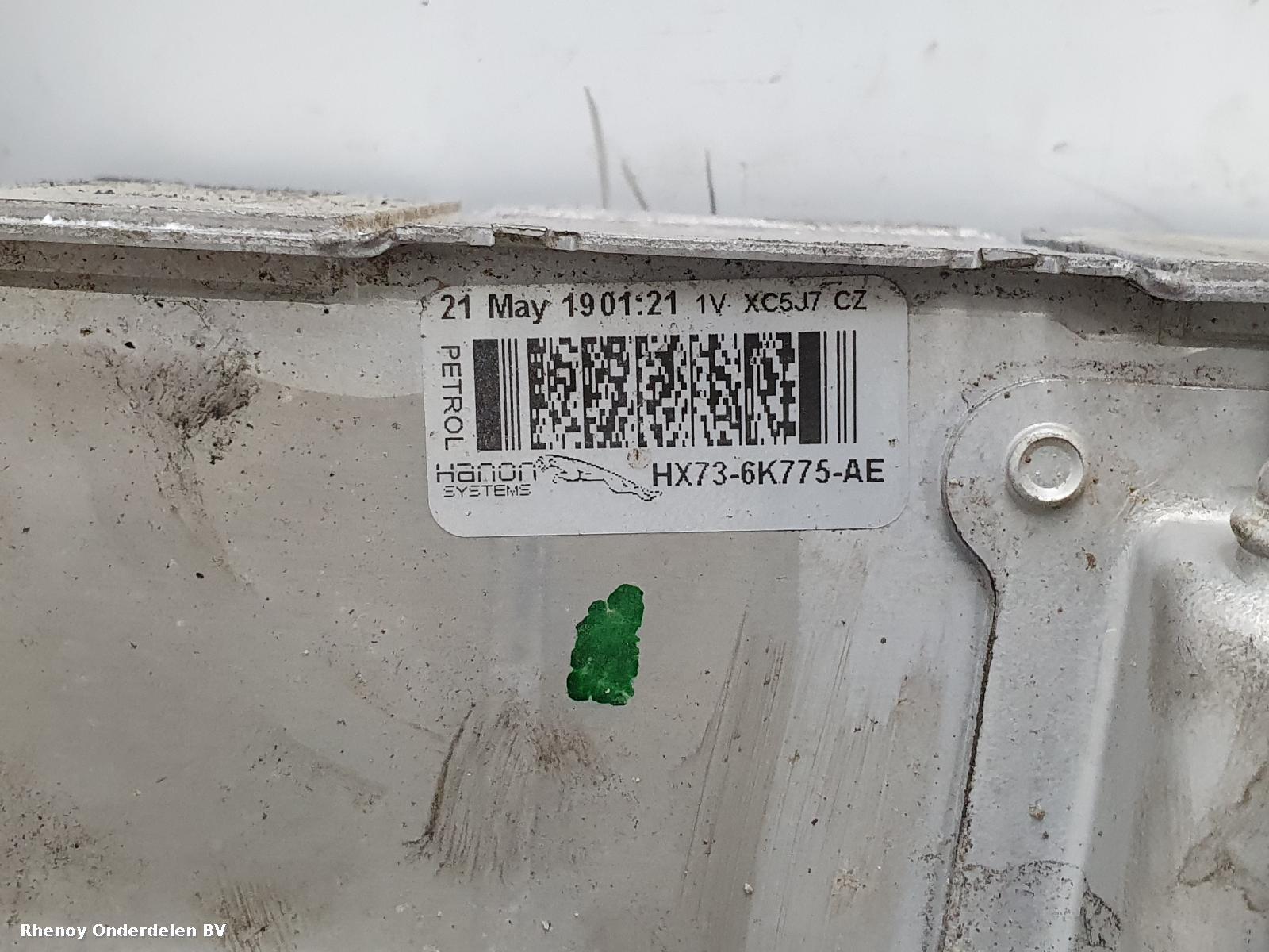 2019 LAND ROVER DISCOVERY INTERKOELER View Auto part INTERKOELER LAND ROVER DISCOVERY 2019