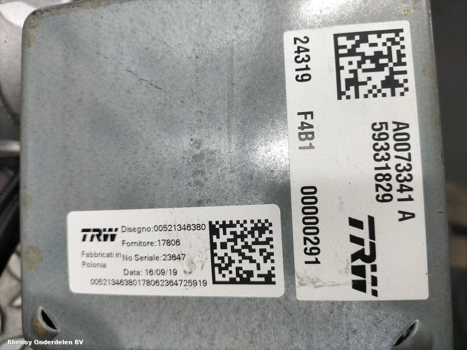 2019 FIAT TIPO STUURKOLOM View Auto part STUURKOLOM FIAT TIPO 2019