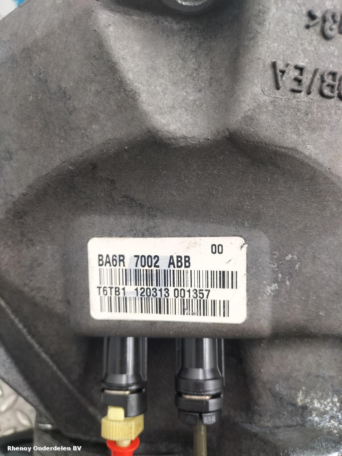 2015 FORD TRANSIT COURIER TRANSMISSIE / VERSNELLINGSBAK View Auto part TRANSMISSIE / VERSNELLINGSBAK FORD TRANSIT COURIER 2015