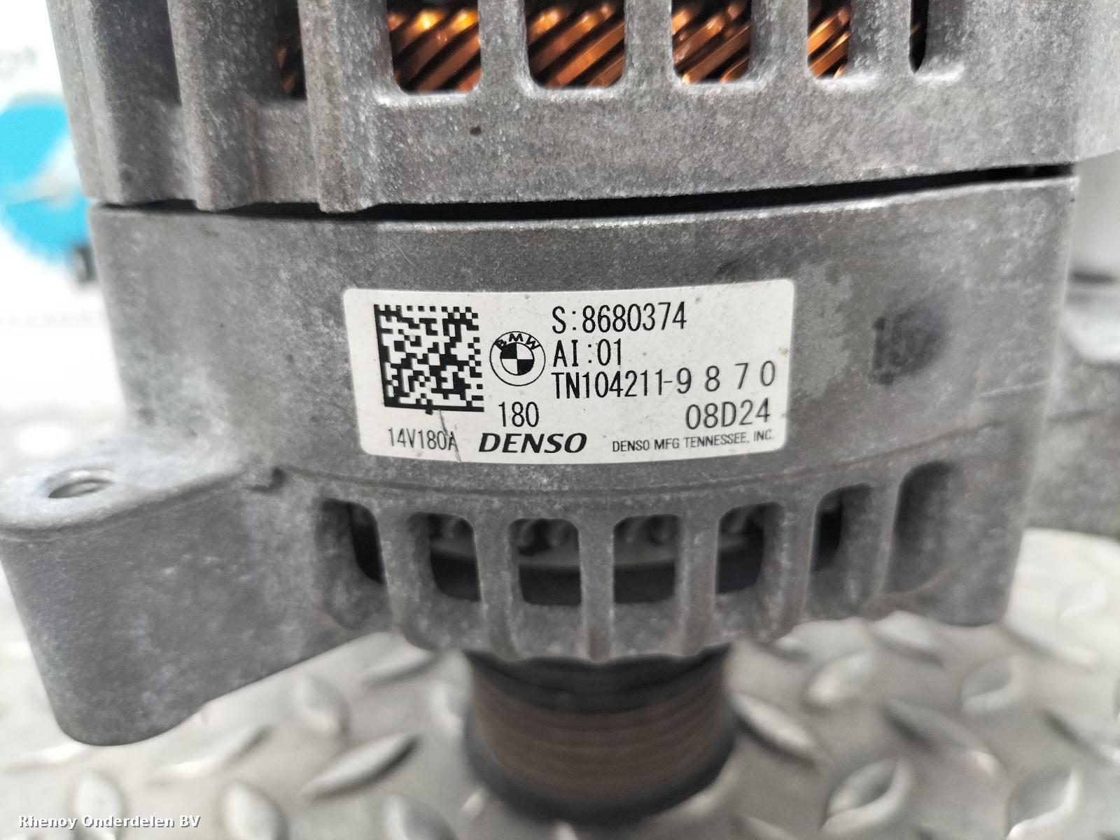 2018 BMW 2 SERIES DYNAMO View Auto part DYNAMO BMW 2 SERIES 2018