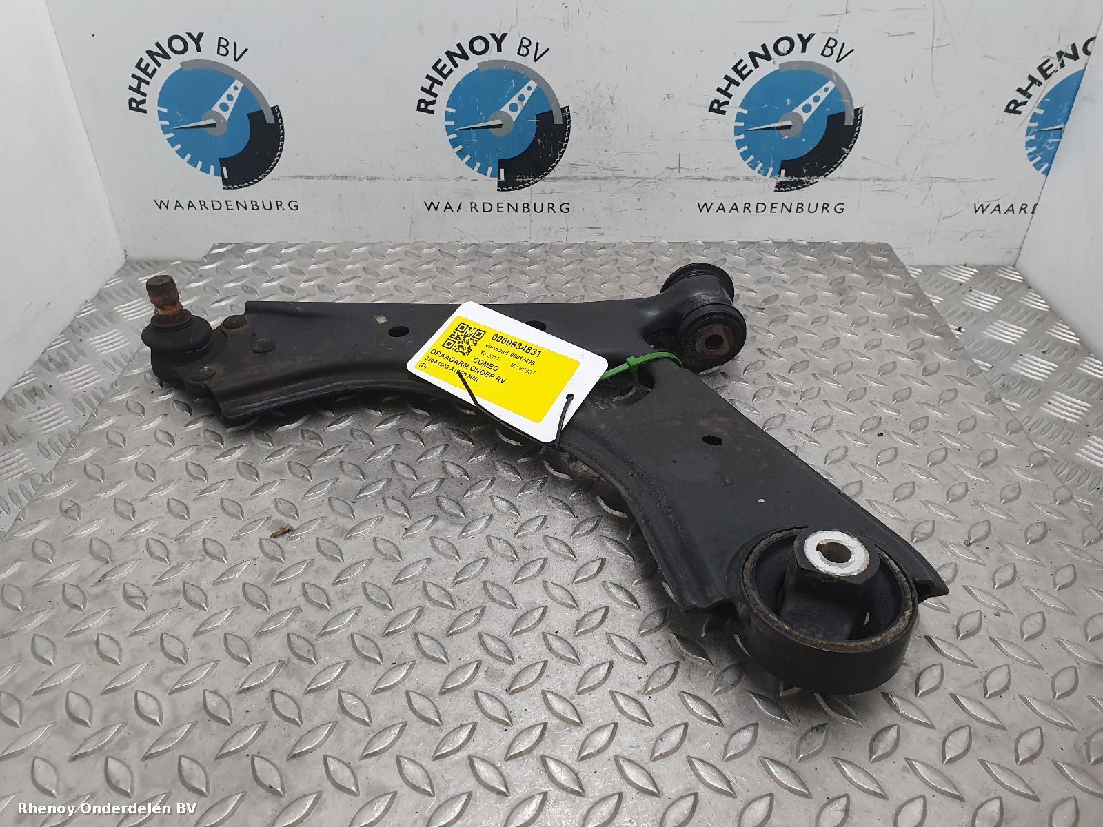Bekijk Auto-onderdeel DRAAGARM ONDER RV OPEL / VAUXHALL COMBO 2017