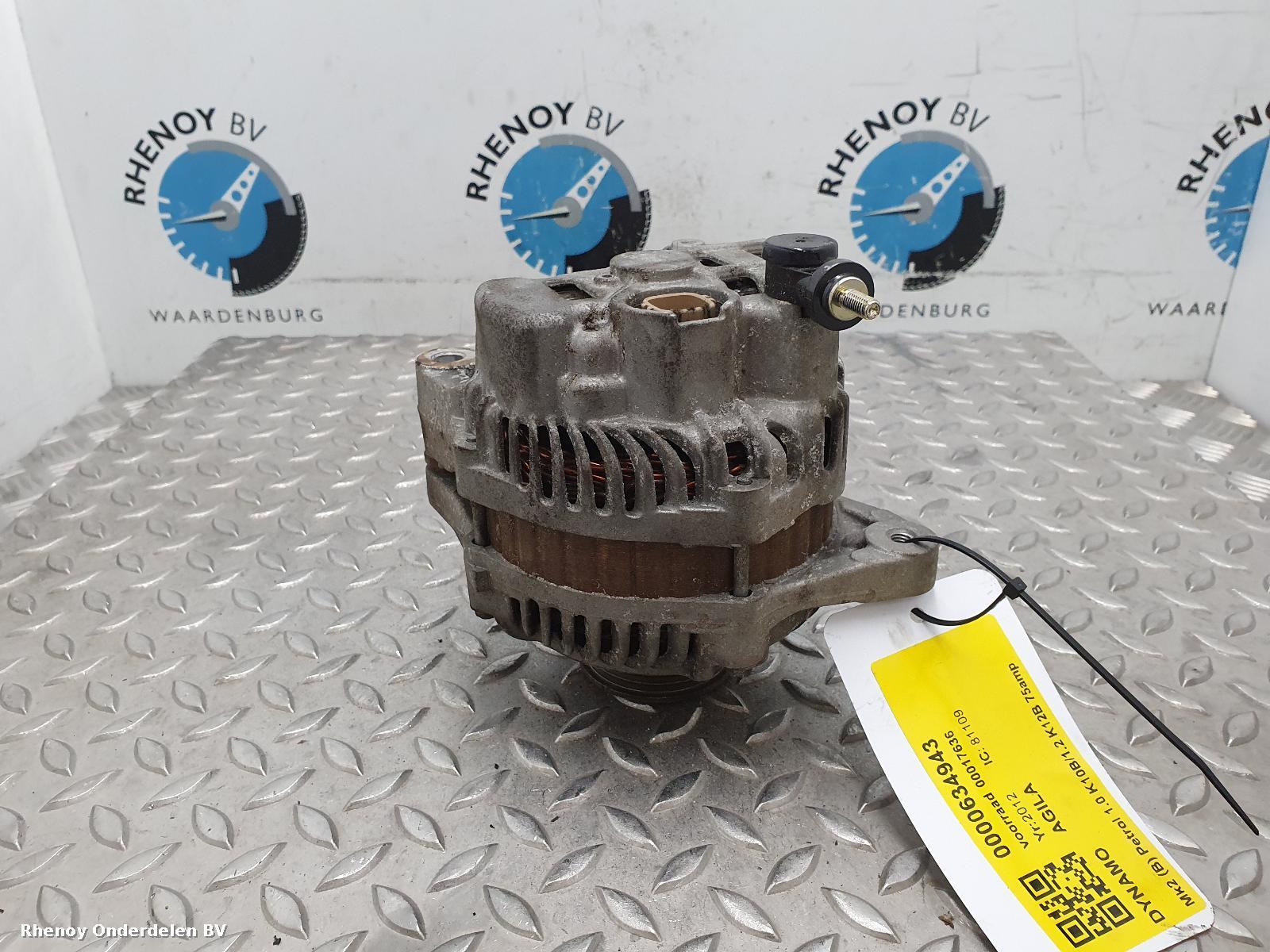 Bekijk Auto-onderdeel DYNAMO OPEL / VAUXHALL AGILA 2012
