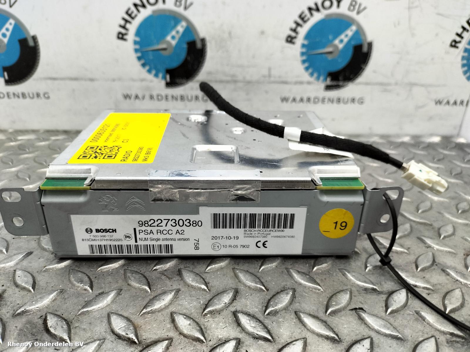 Bekijk Auto-onderdeel RADIO CITROEN C3 2017