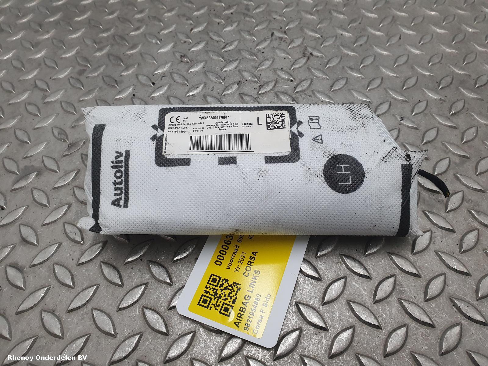 Bekijk Auto-onderdeel AIRBAG LINKS OPEL / VAUXHALL CORSA 2021