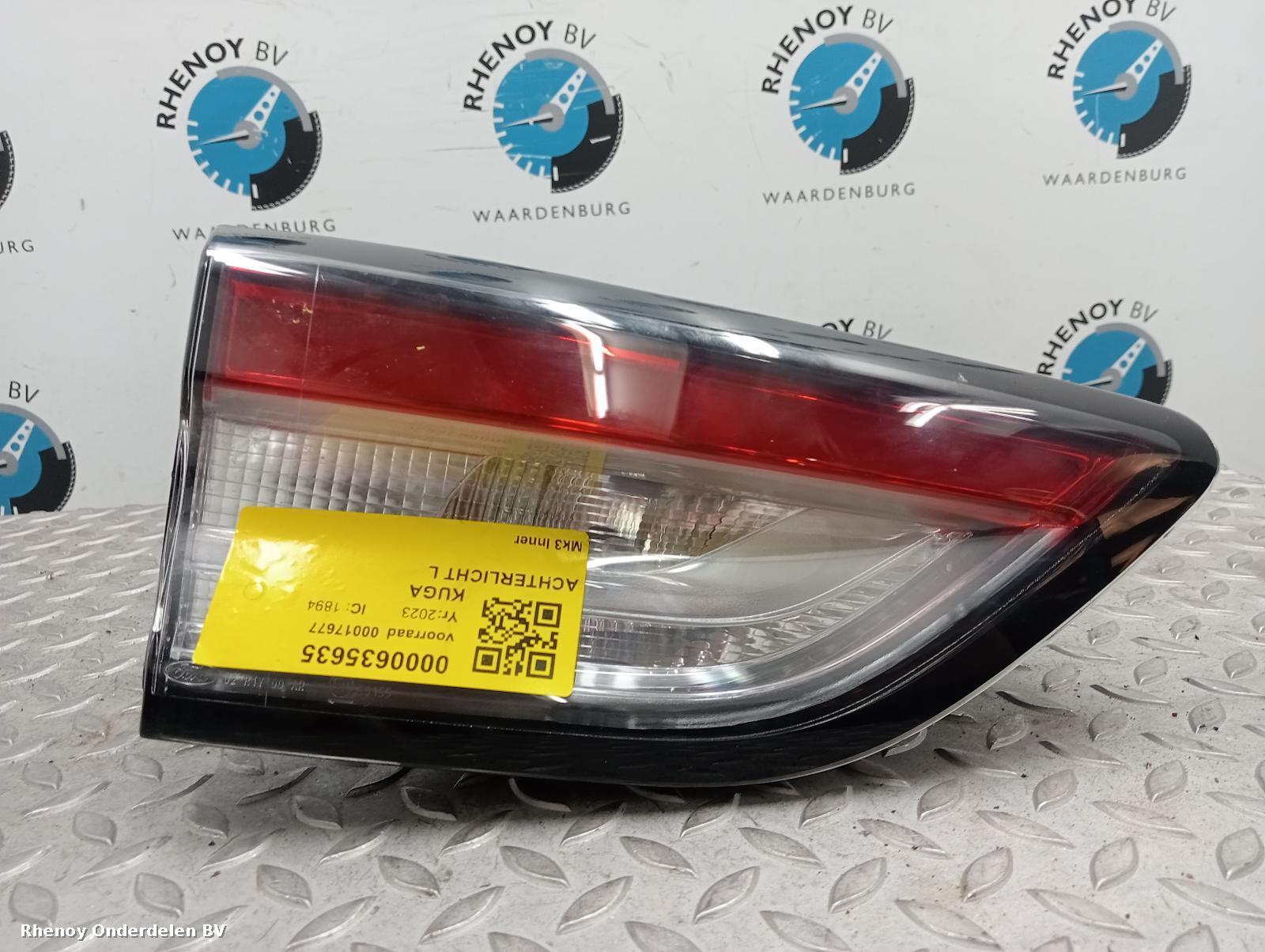 View Auto part L Taillight FORD KUGA 2023