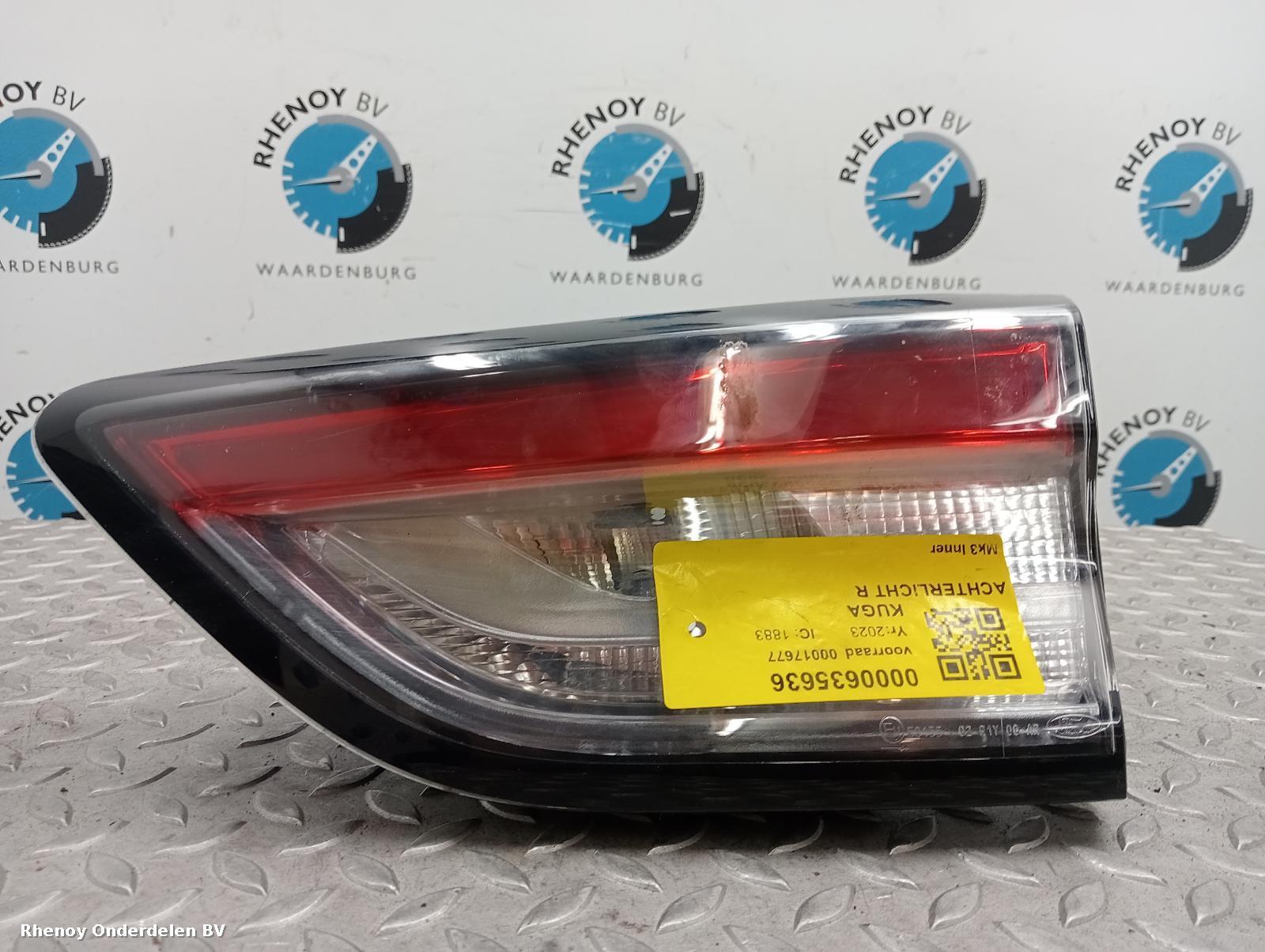 View Auto part R Taillight FORD KUGA 2023
