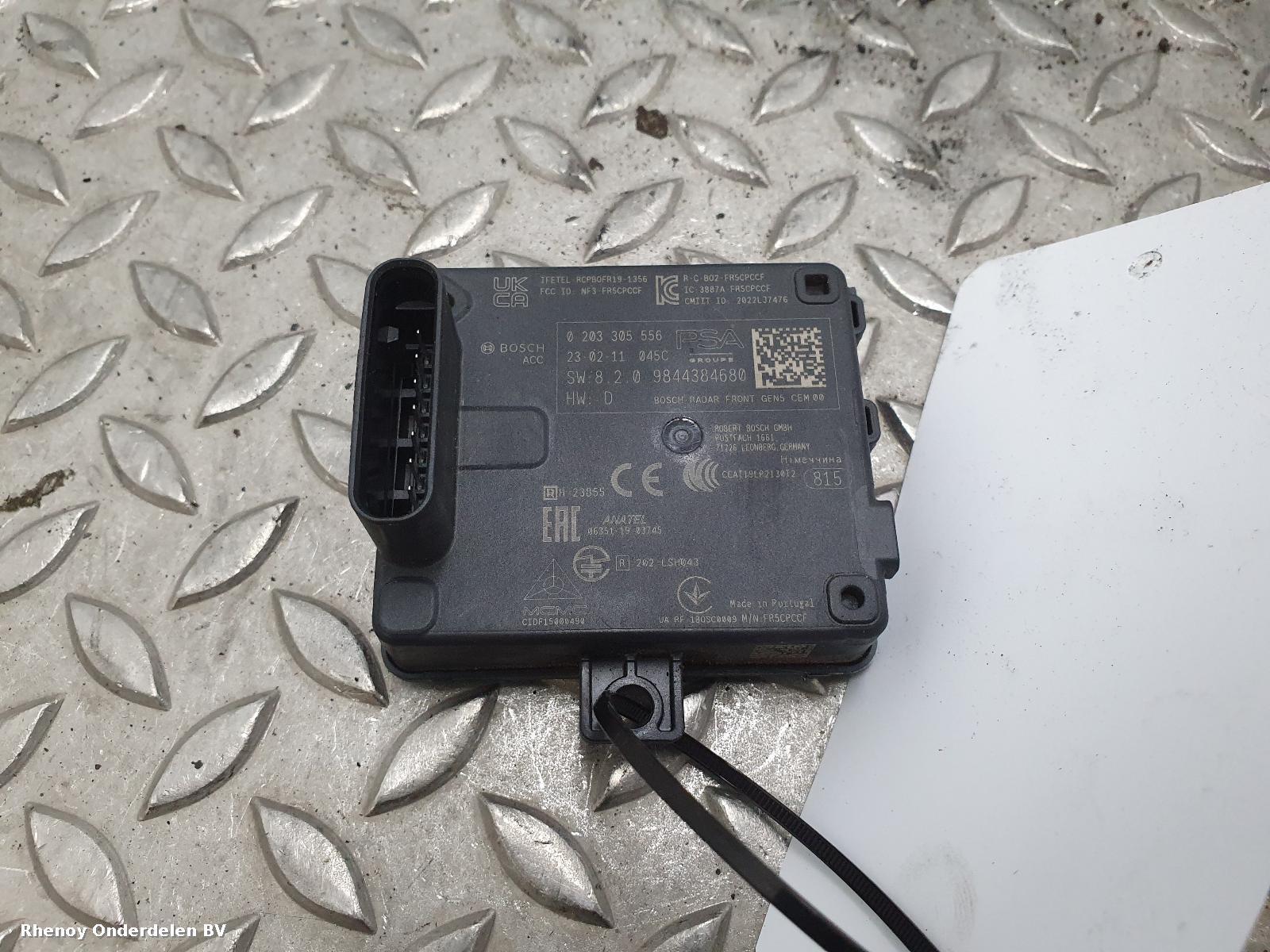 View Auto part RADAR_SENSOR PEUGEOT 308 2023