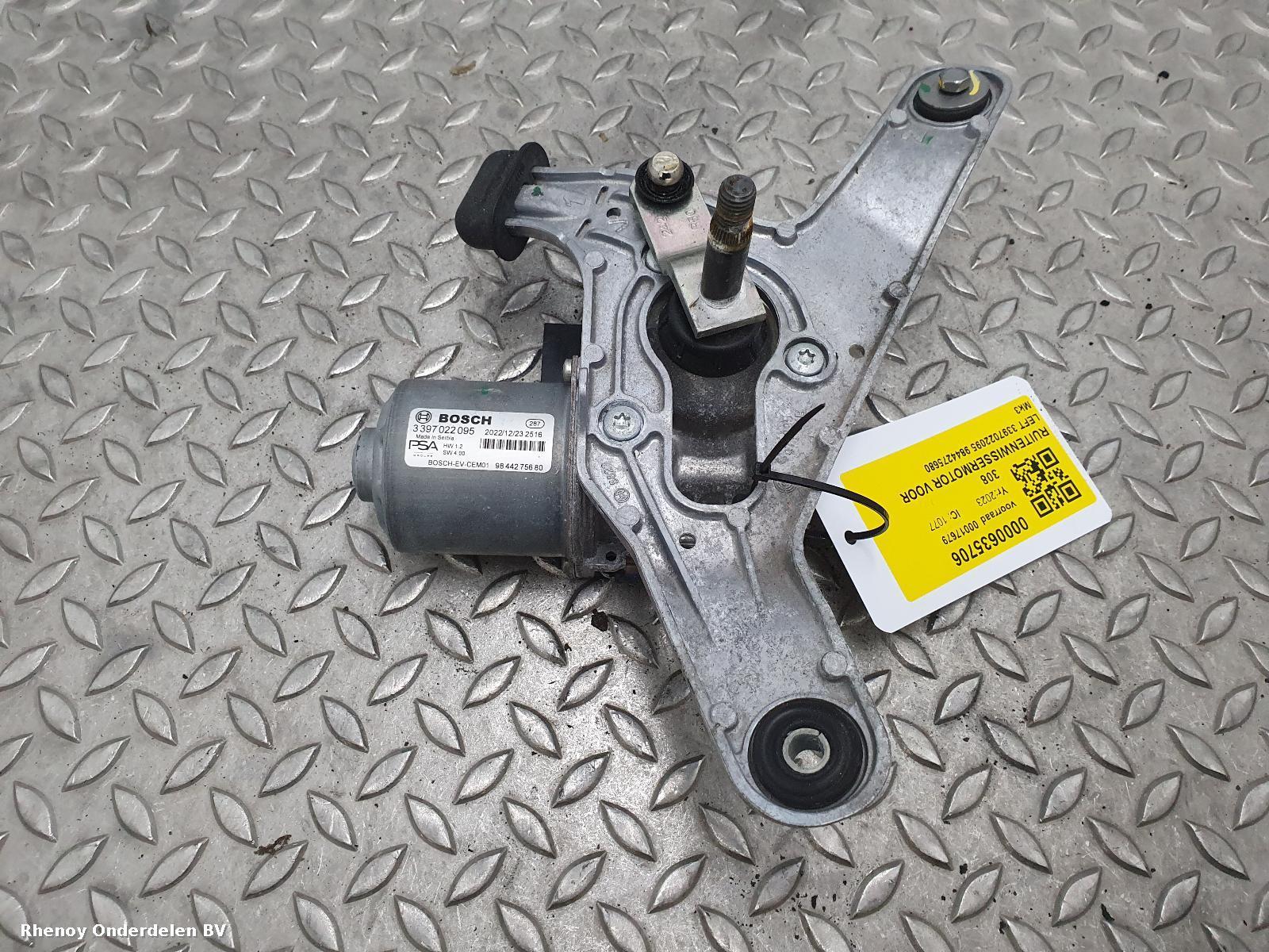 Bekijk Auto-onderdeel RUITENWISSERMOTOR VOOR PEUGEOT 308 2023