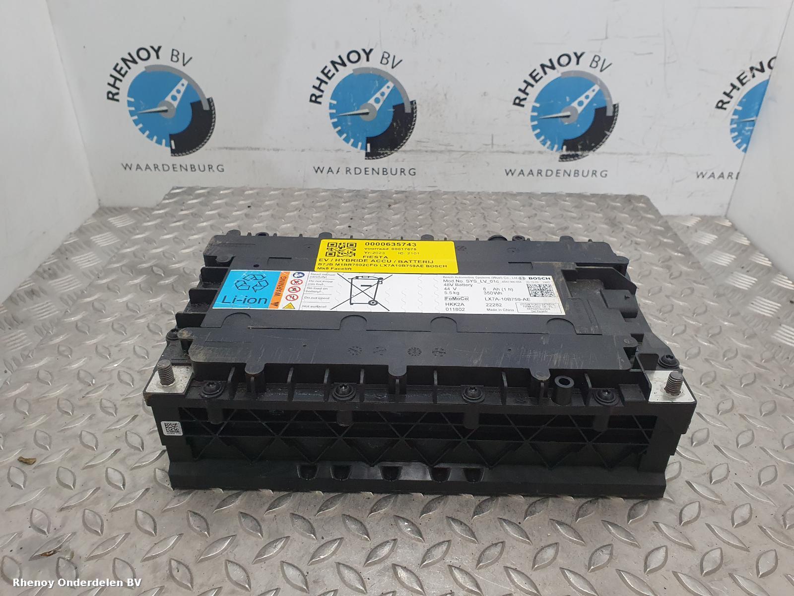 Bekijk Auto-onderdeel EV / HYBRIDE ACCU / BATTERIJ (HOOG VOLTAGE) FORD FIESTA 2023