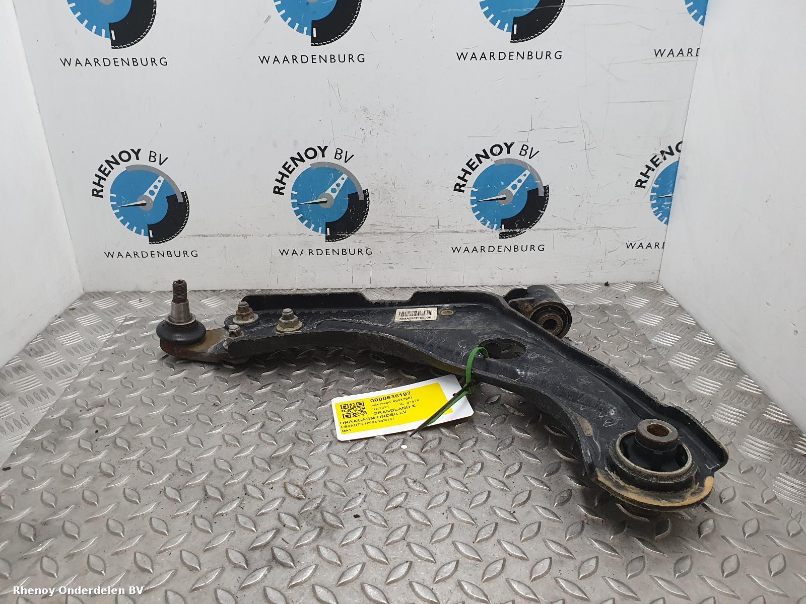 View Auto part LF Lower Control Arm VAUXHALL / OPEL GRANDLAND X 2021