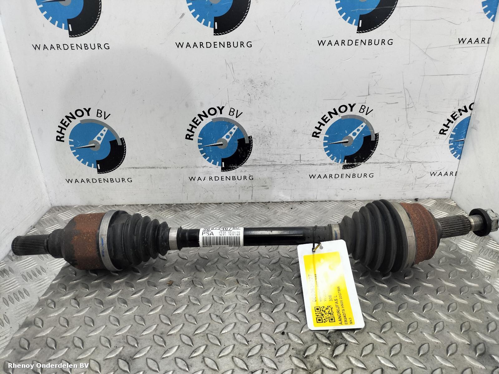 View Auto part Left Driveshaft PEUGEOT 308 2023