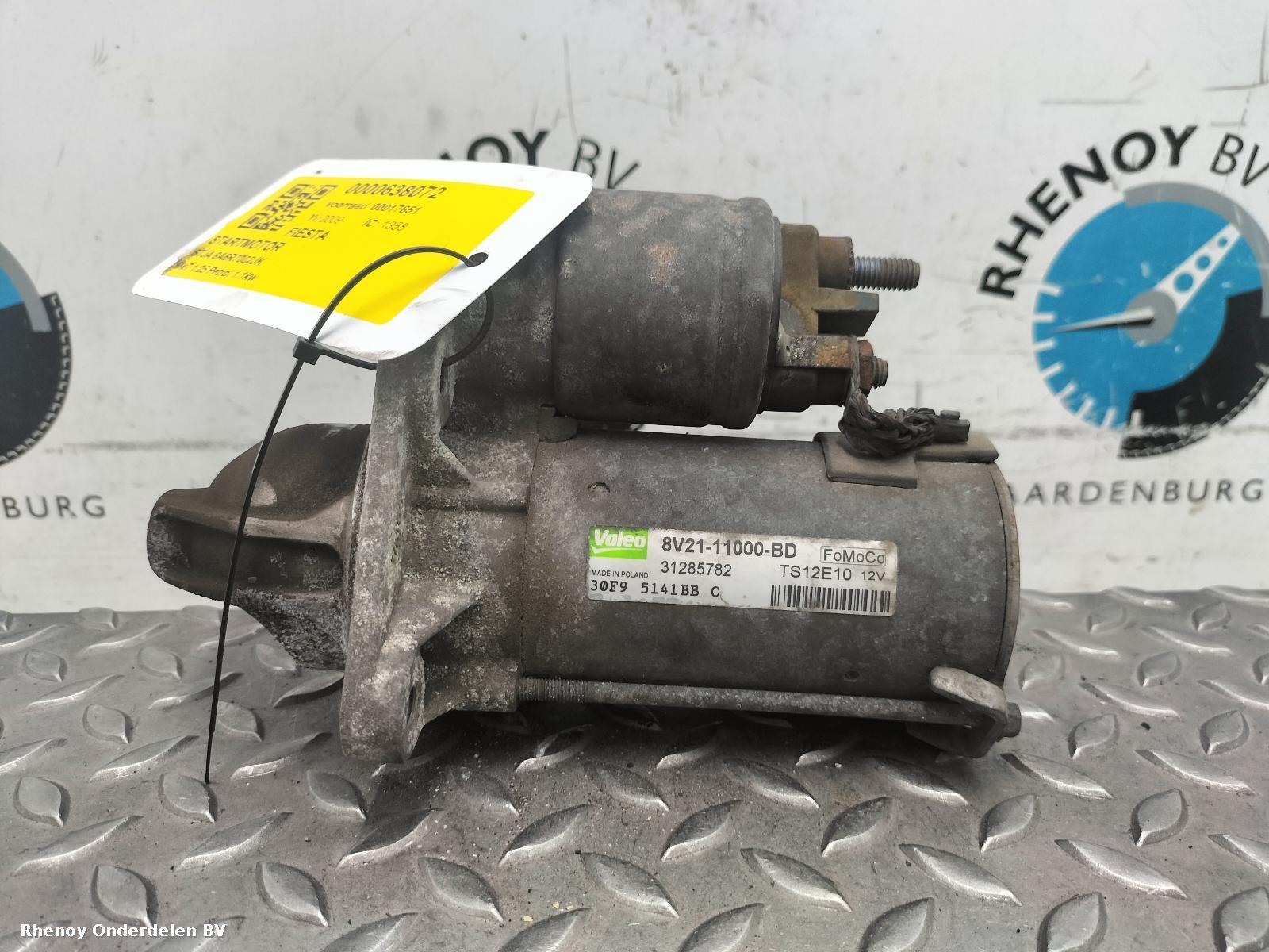 View Auto part Starter Motor FORD FIESTA 2009