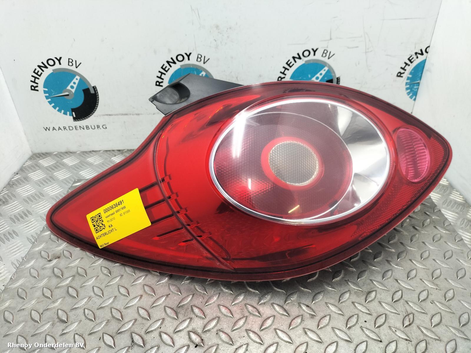 View Auto part L Taillight FORD KA 2010
