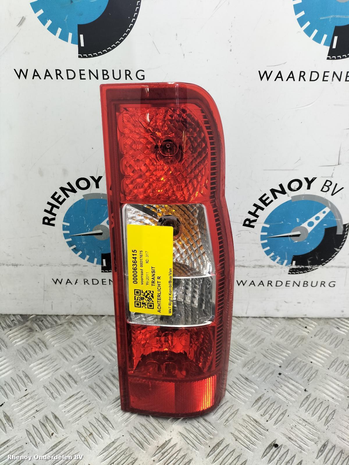 View Auto part R Taillight FORD TRANSIT 2011