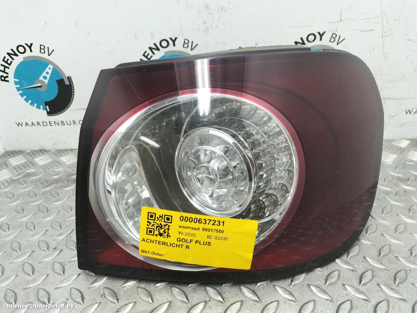 Bekijk Auto-onderdeel ACHTERLICHT R VOLKSWAGEN GOLF PLUS 2005