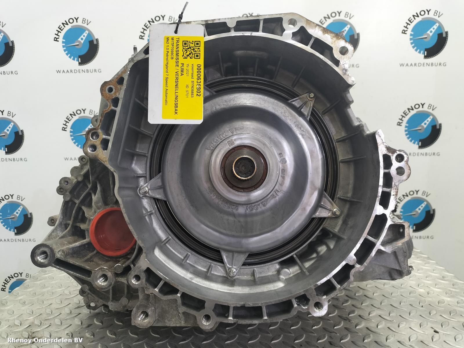 View Auto part Gearbox FORD PUMA 2021