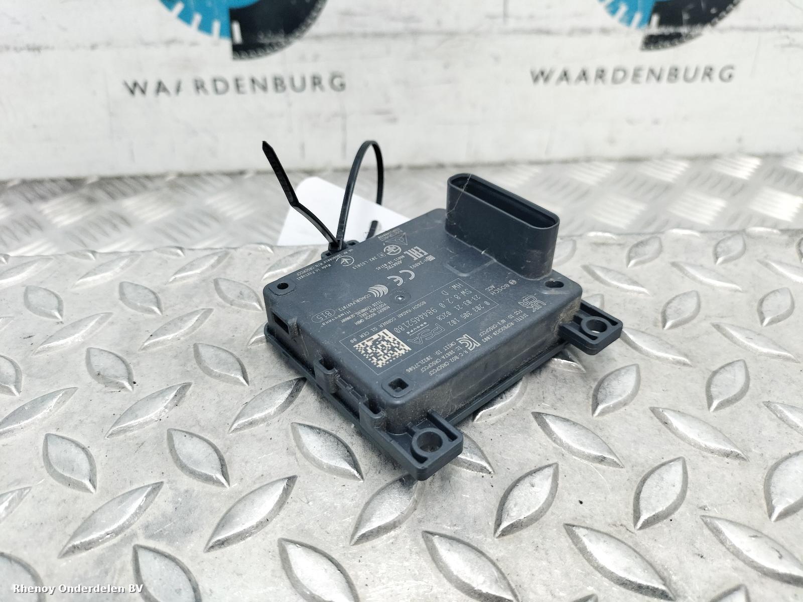 View Auto part RADAR_SENSOR PEUGEOT 408 2023