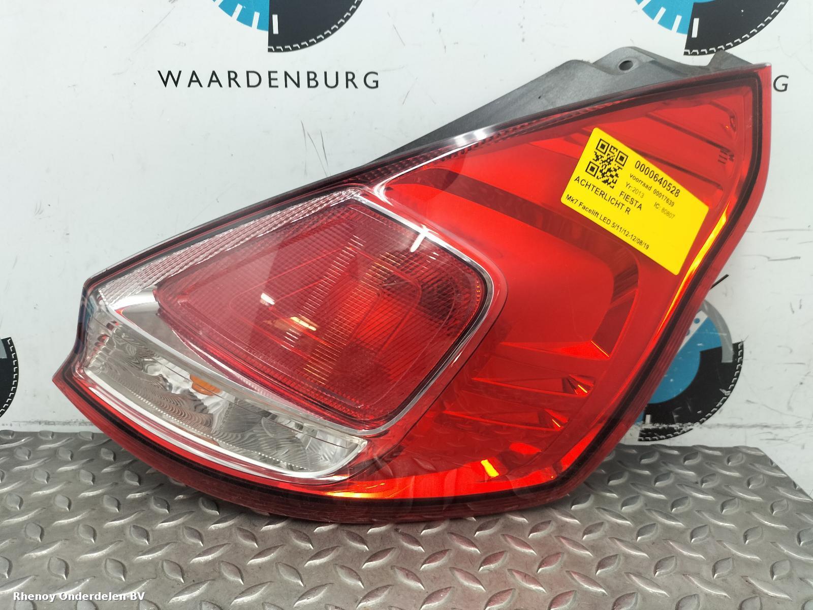 View Auto part R Taillight FORD FIESTA 2013