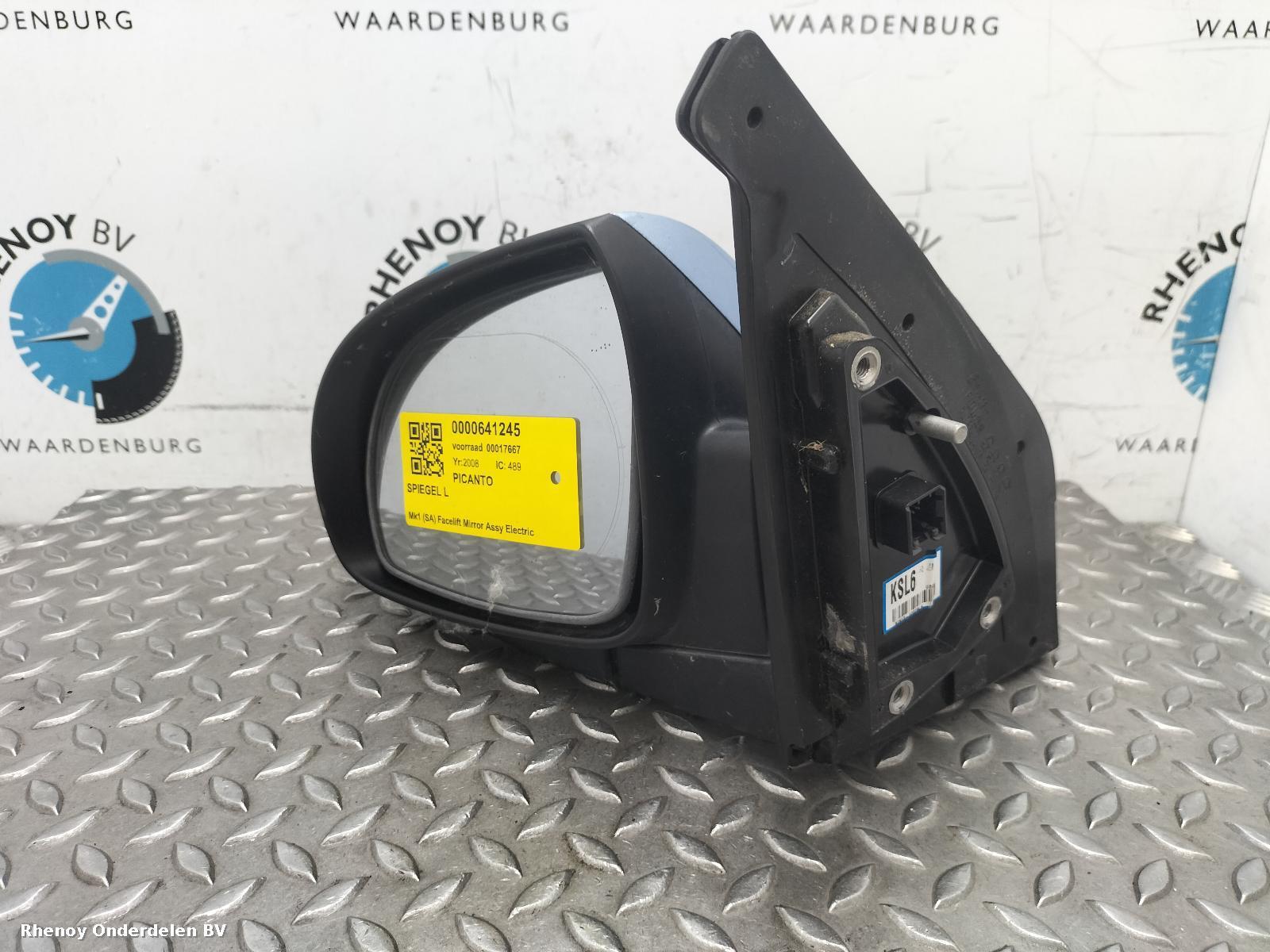 View Auto part L Door Mirror KIA PICANTO 2008