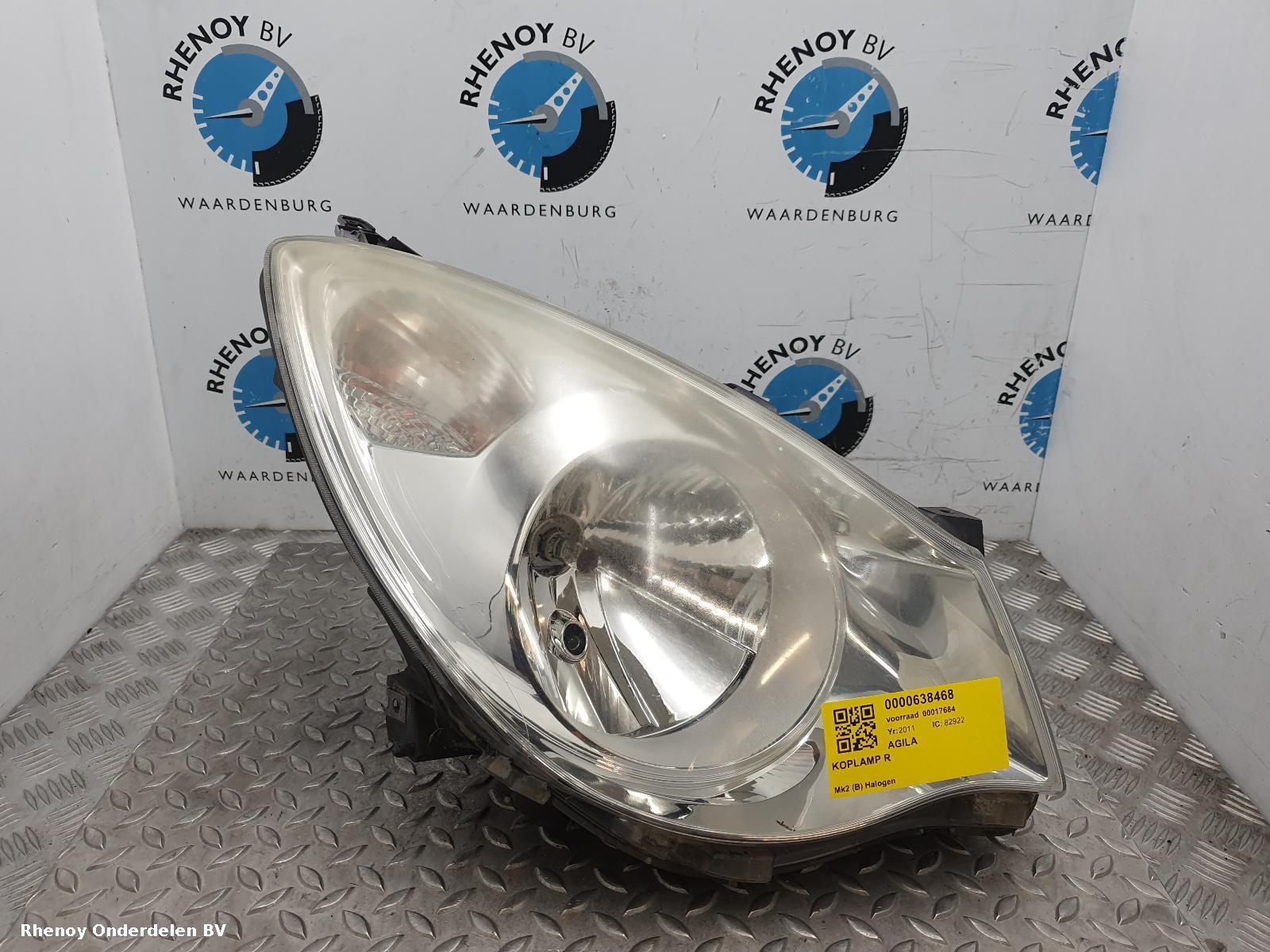 Bekijk Auto-onderdeel KOPLAMP R OPEL / VAUXHALL AGILA 2011