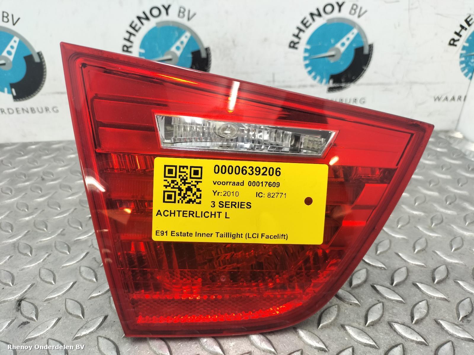 View Auto part L Taillight BMW 3 SERIES 2010
