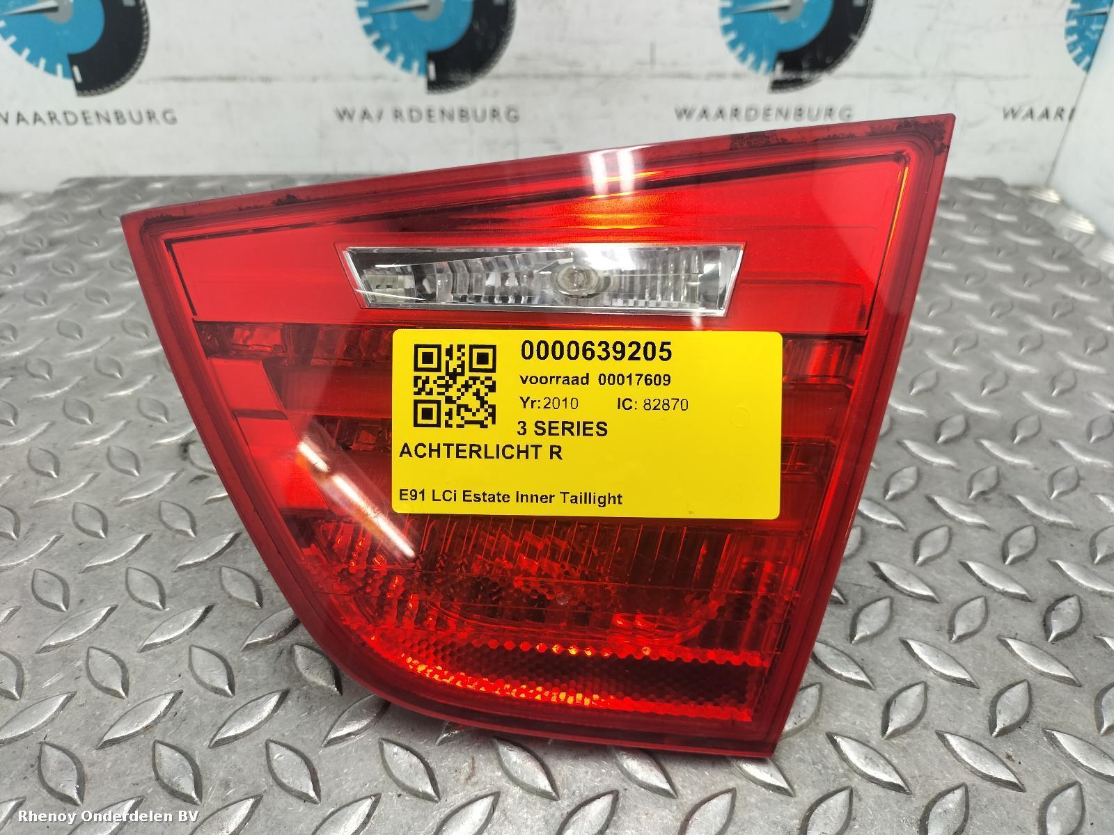 View Auto part R Taillight BMW 3 SERIES 2010
