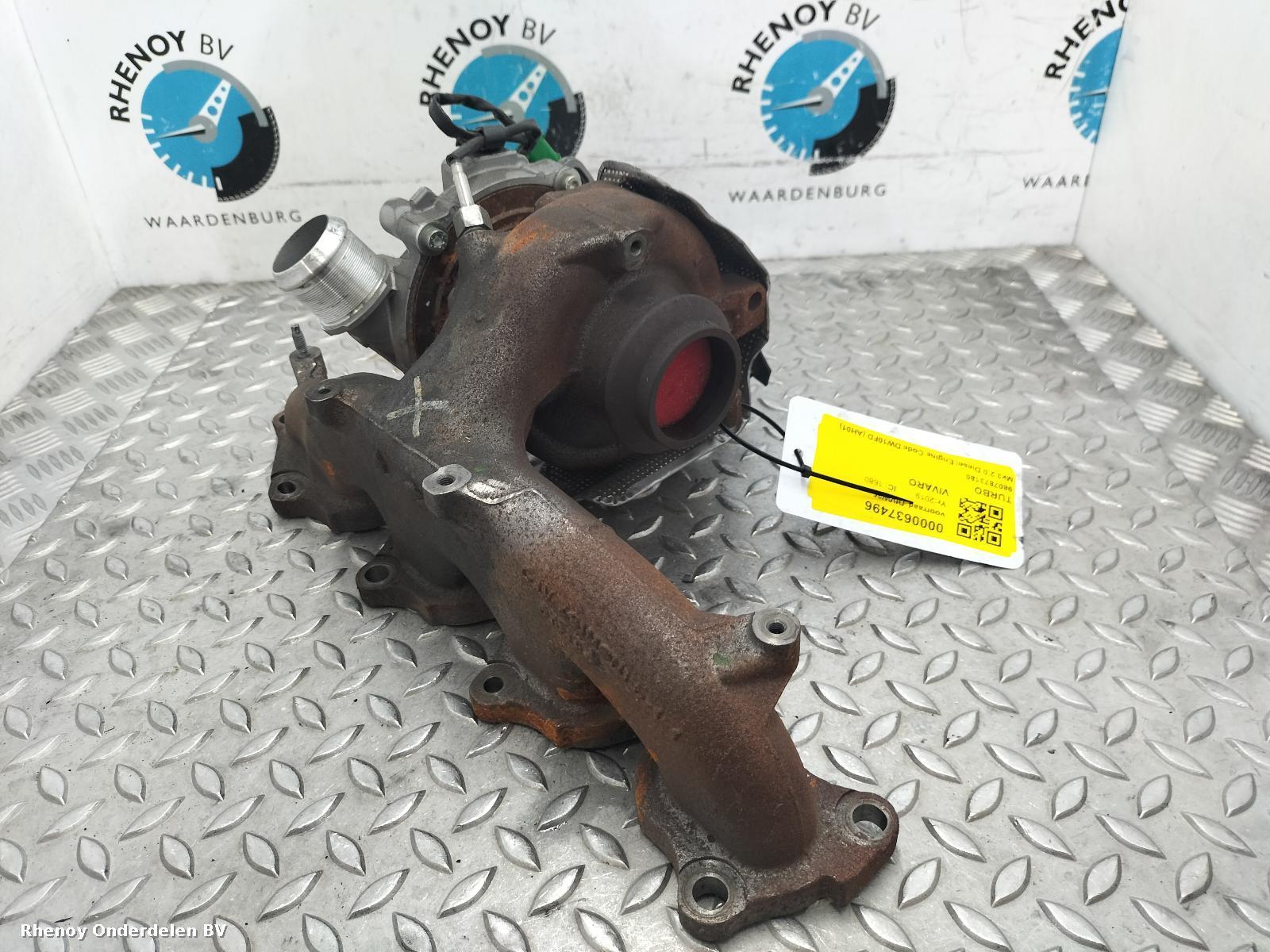 View Auto part TURBO OPEL / VAUXHALL VIVARO 2019