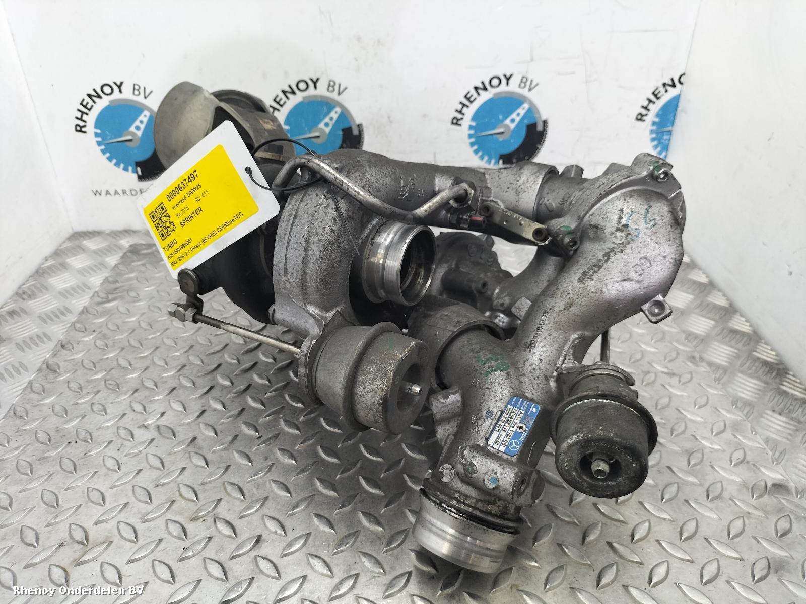 View Auto part Turbocharger MERCEDES SPRINTER 2015