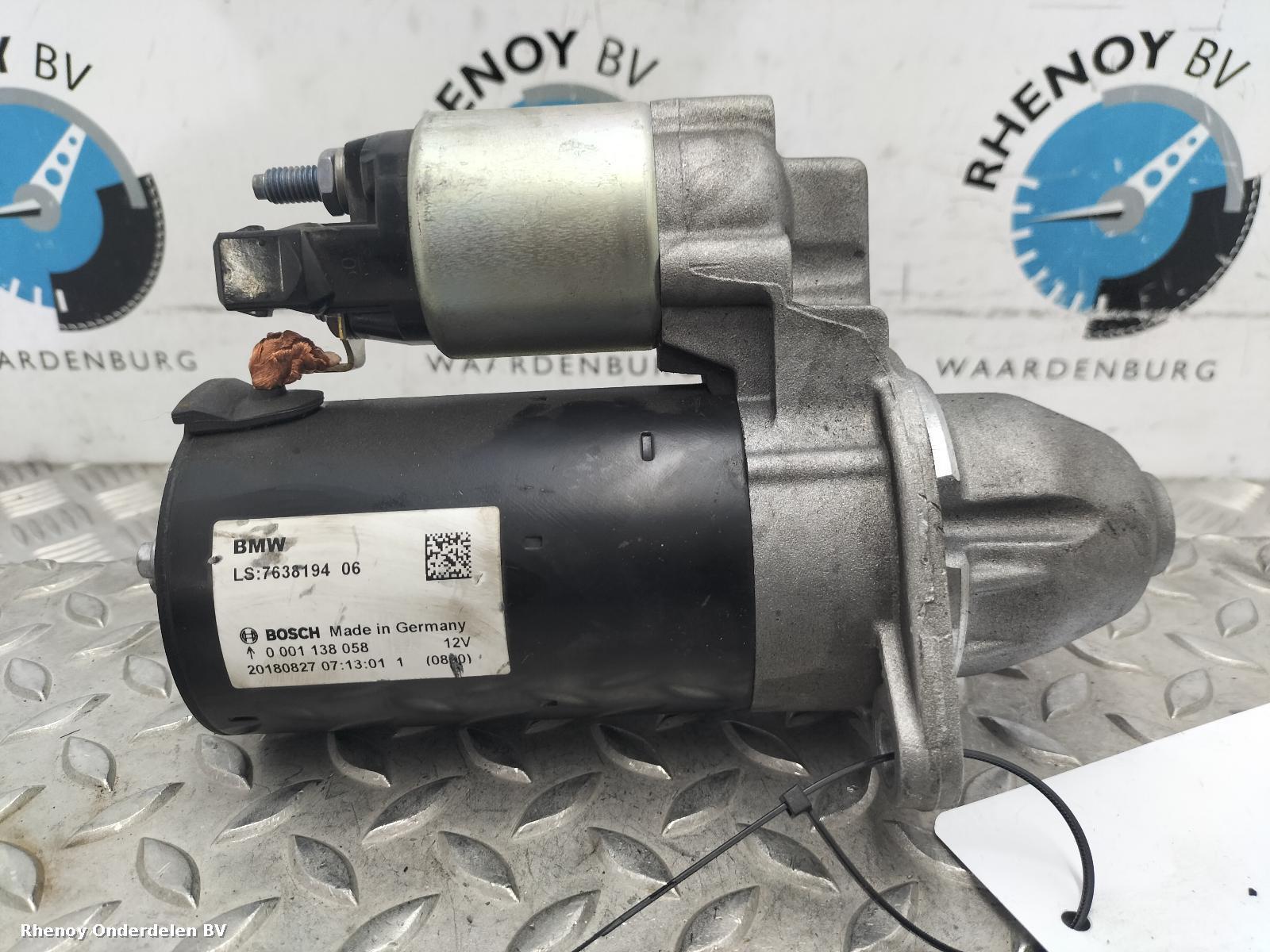 View Auto part Starter Motor BMW X5 2018