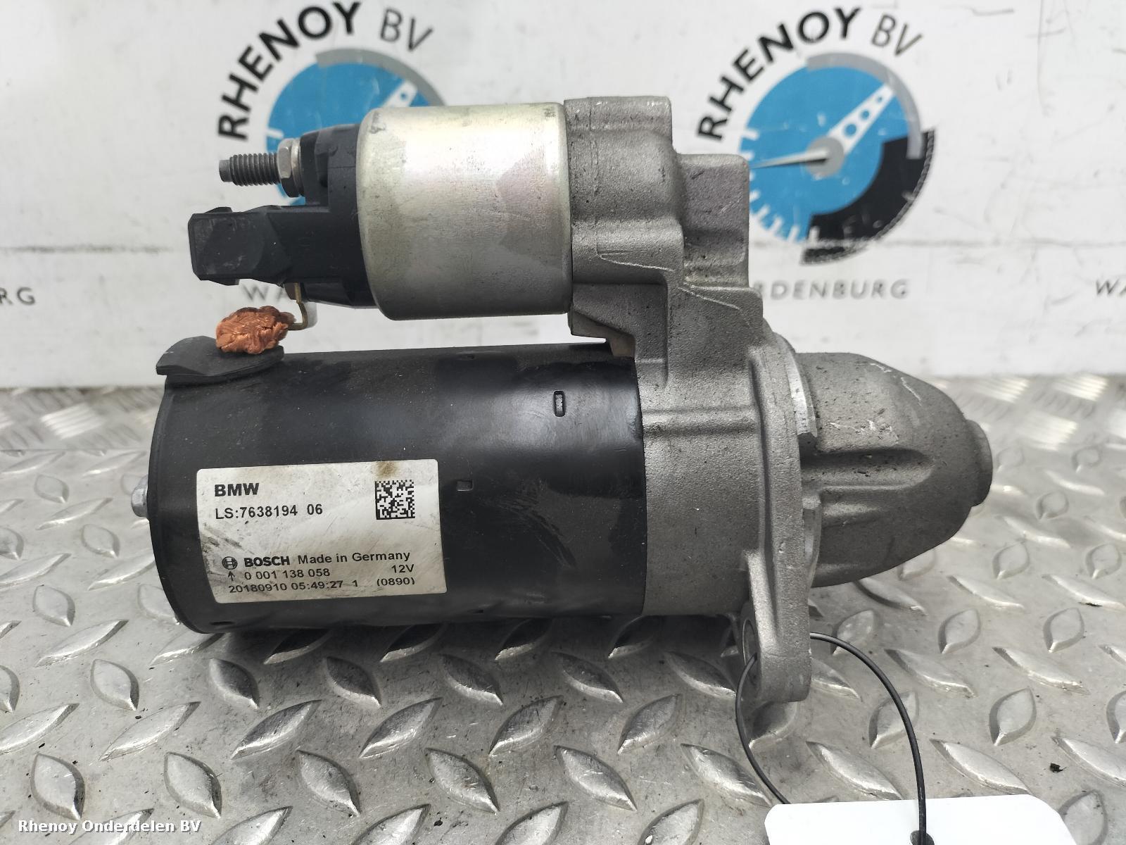 View Auto part Starter Motor BMW X5 2018