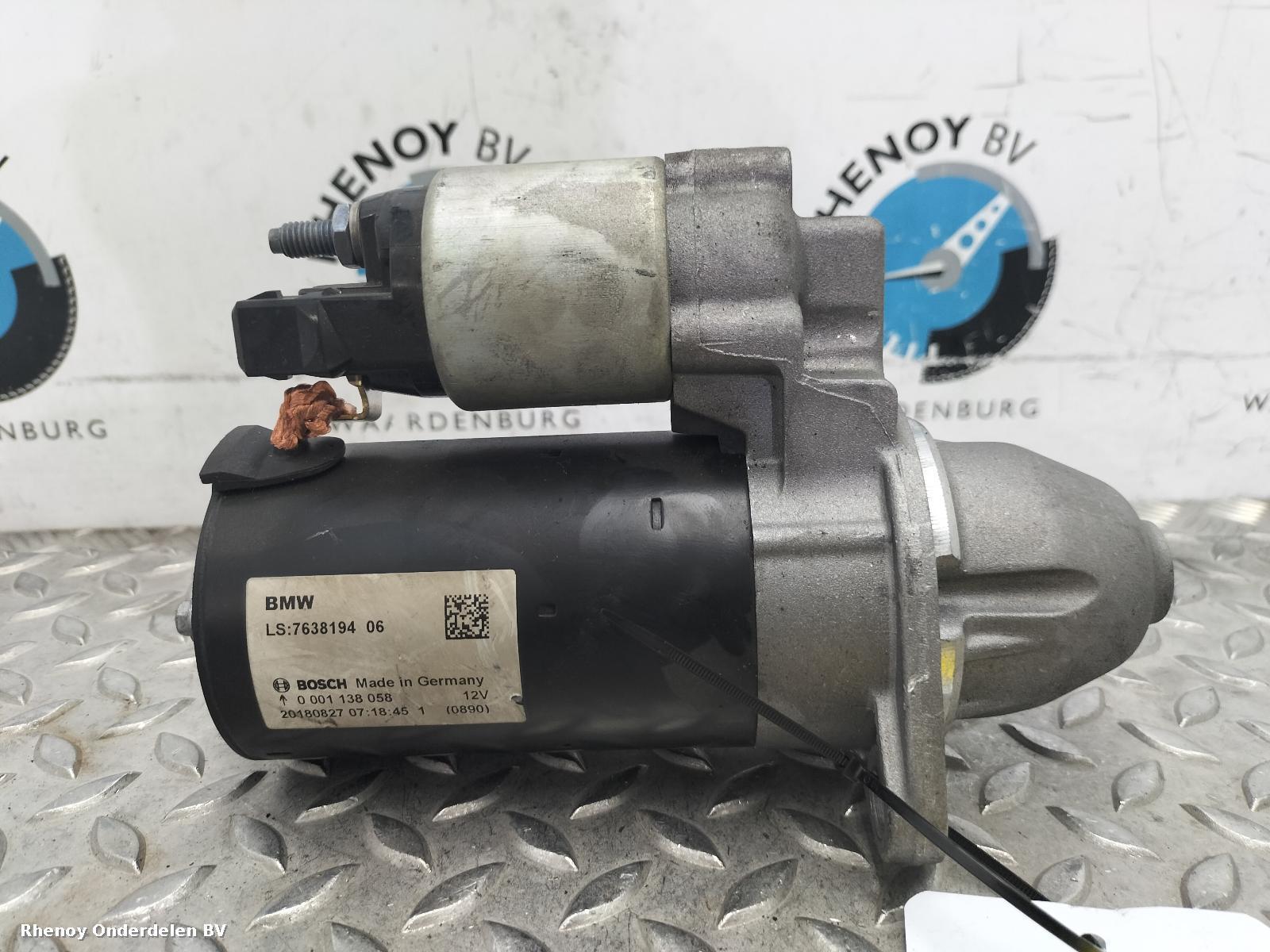 View Auto part Starter Motor BMW X5 2018