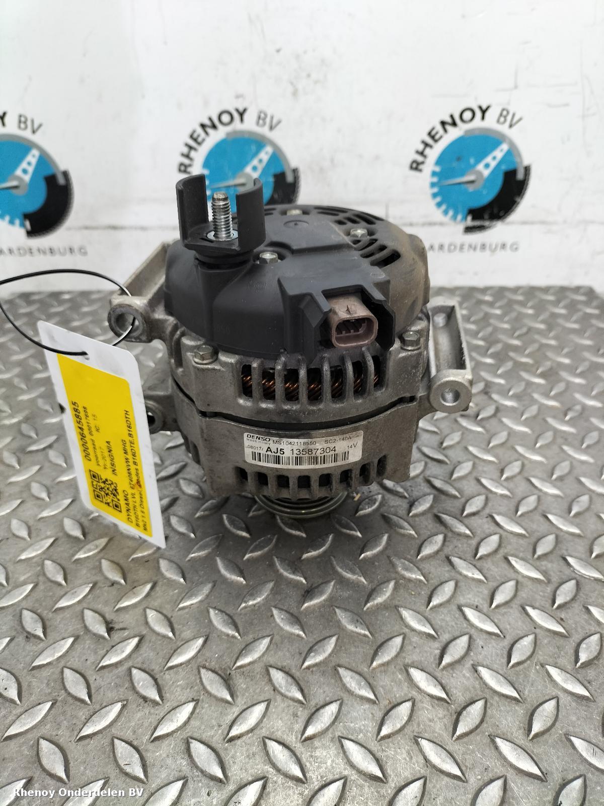 Bekijk Auto-onderdeel DYNAMO OPEL / VAUXHALL INSIGNIA 2017