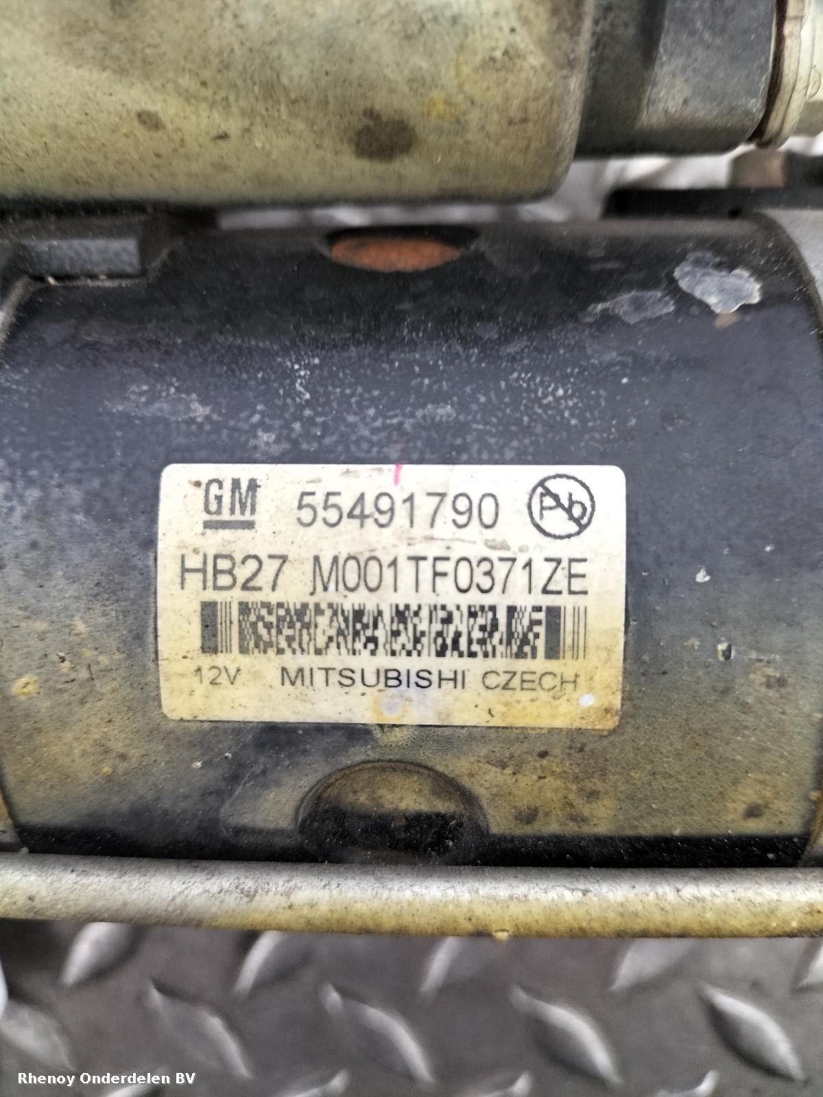 View Auto part STARTMOTOR OPEL / VAUXHALL INSIGNIA 2017