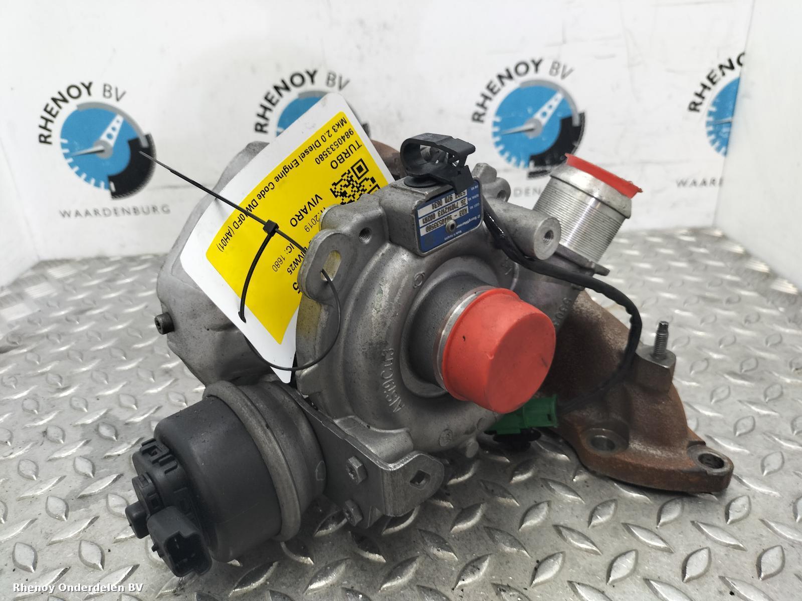 View Auto part Turbocharger VAUXHALL / OPEL VIVARO 2019