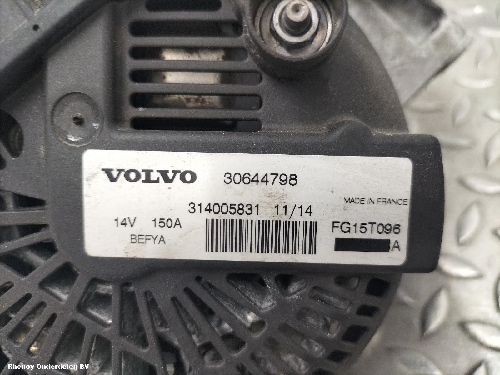 View Auto part DYNAMO VOLVO V40 2016