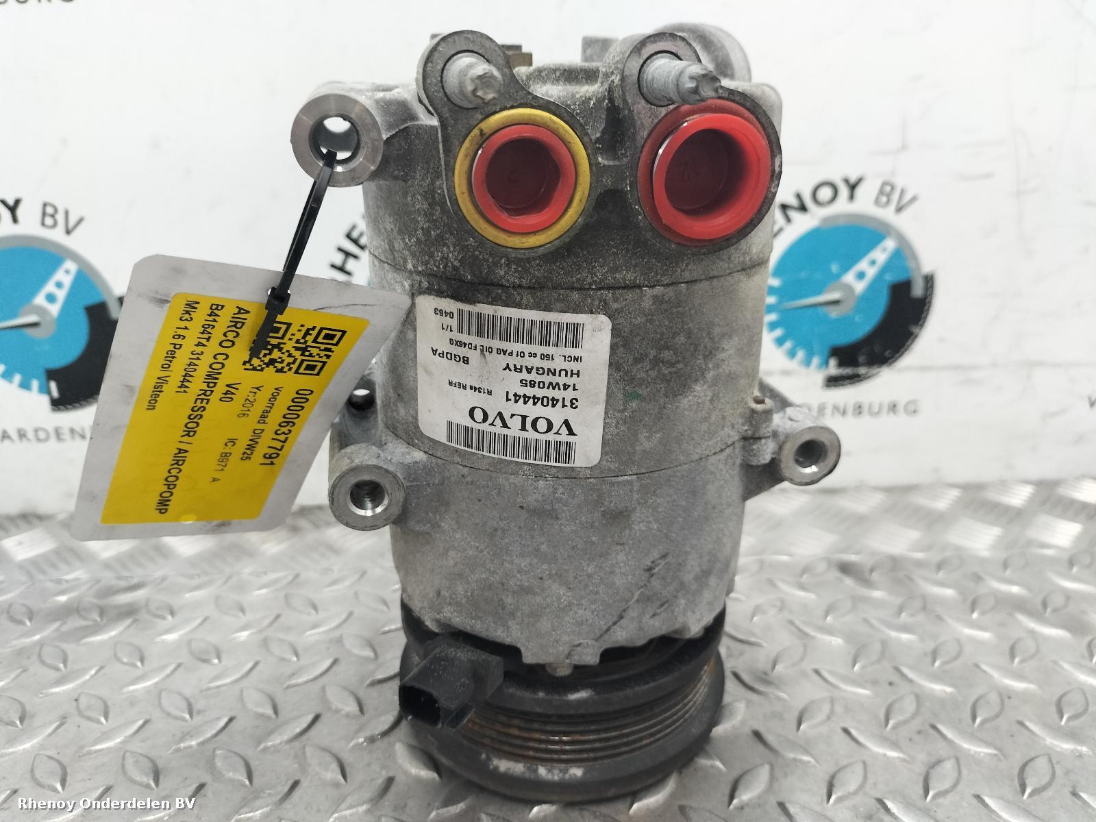 View Auto part Compressor VOLVO V40 2016