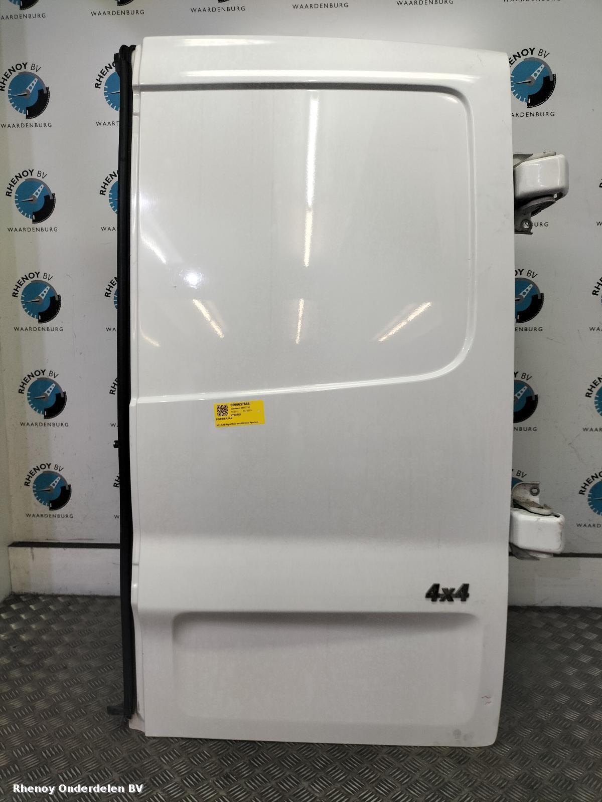 View Auto part R Rear Door VAUXHALL / OPEL VIVARO 2012