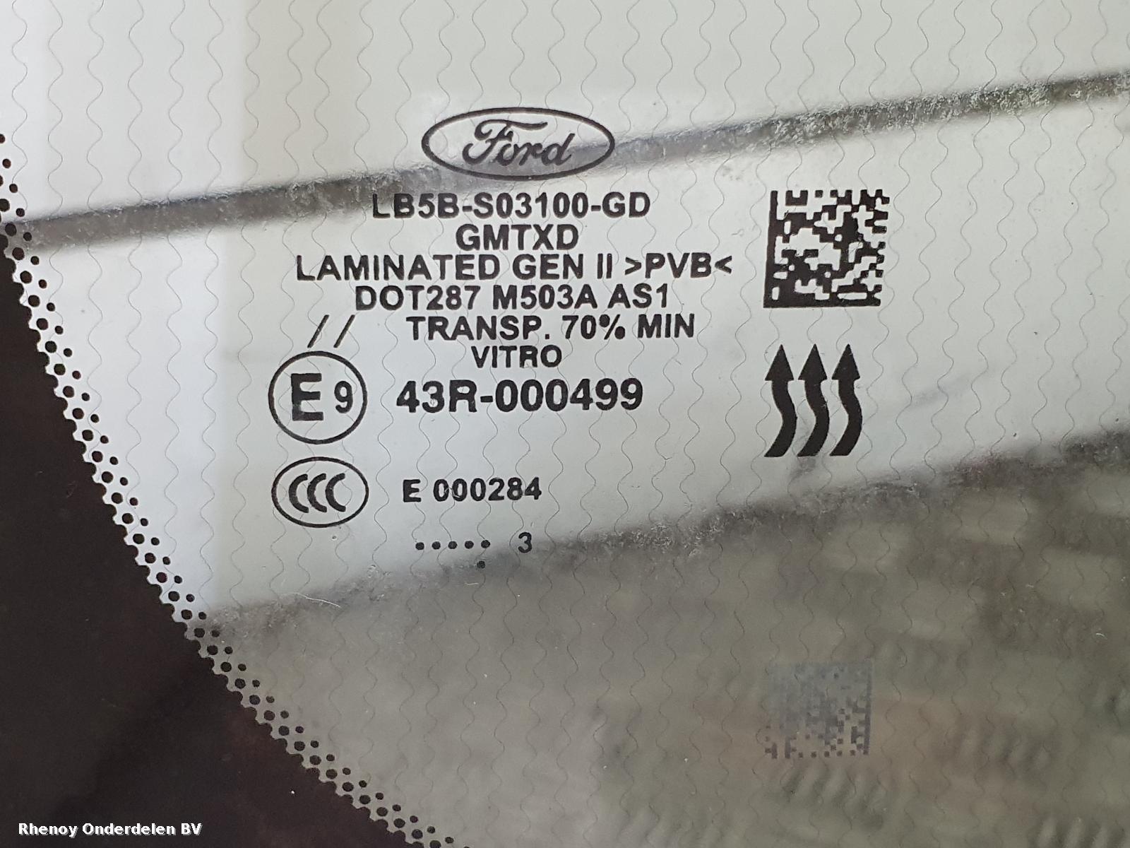 2023 FORD EXPLORER Windscreen View Auto part Windscreen FORD EXPLORER 2023
