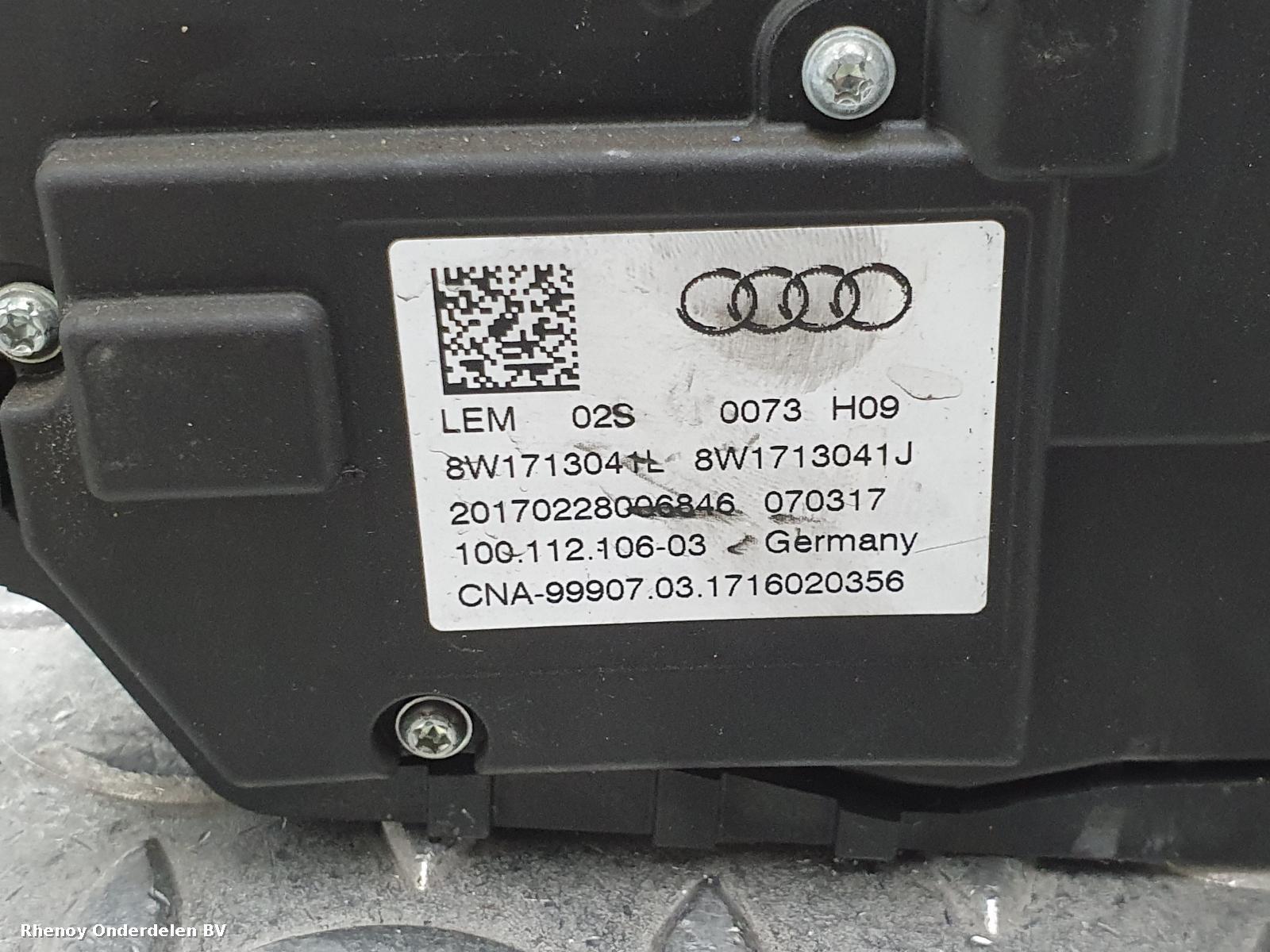 View Auto part VERSNELLINGSPOOK AUDI A4 2017