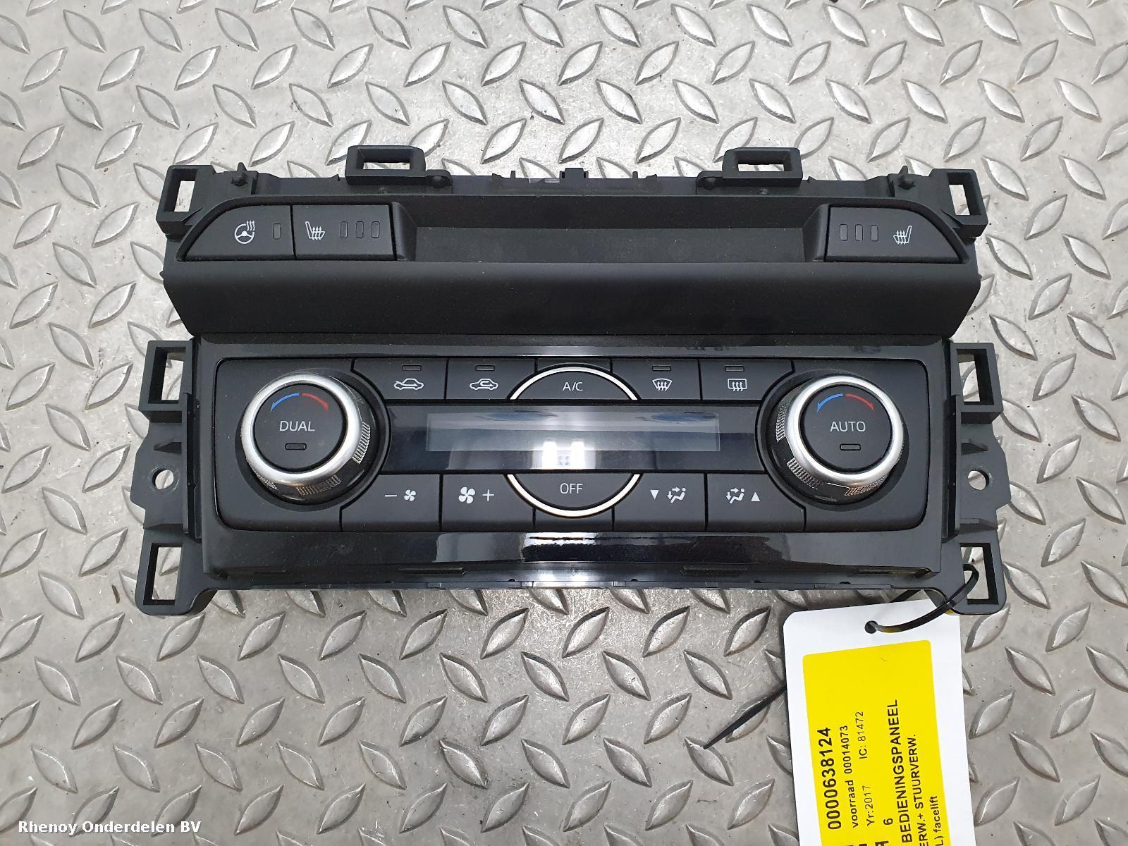 View Auto part Heater/AC Controller MAZDA 6  2017