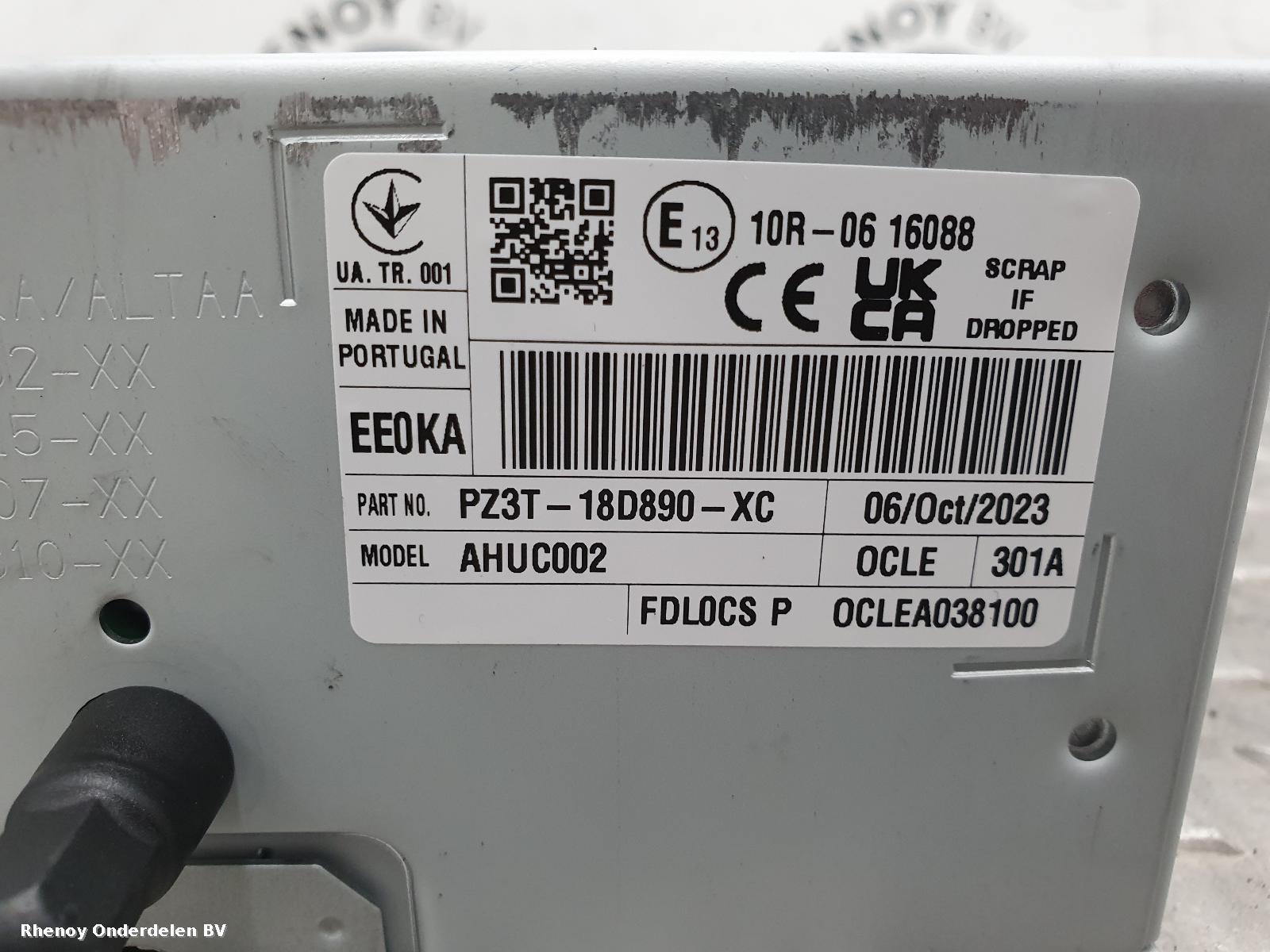View Auto part A/V Equipment FORD TRANSIT CUSTOM 2024