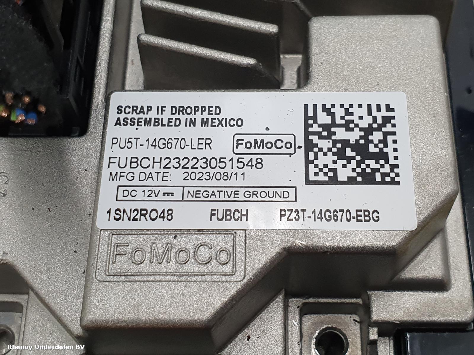 View Auto part COMPUTER ECU FORD TRANSIT CUSTOM 2024