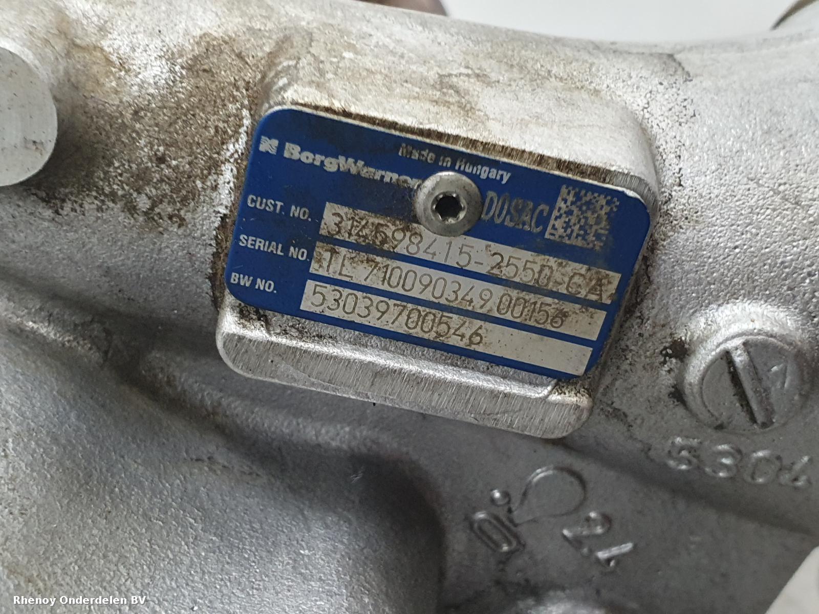 View Auto part TURBO VOLVO V40 2015