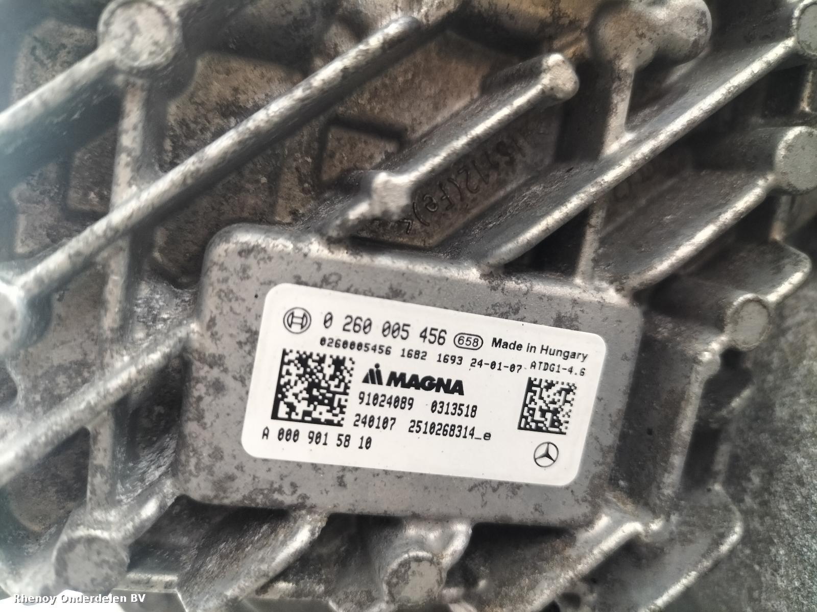 View Auto part TRANSMISSIE / VERSNELLINGSBAK MERCEDES CLA 2022